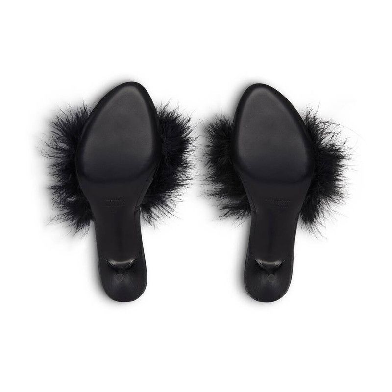 Balenciaga o1la1rc1a1125 Boudoir 70mm Sandals in Black Size US 10 / IT 40 - 8 Thumbnail