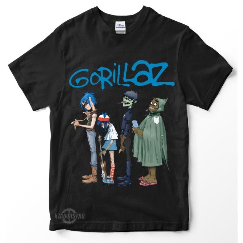 Band Tees brand new GORILLAZ band t-shirt - Premium tshirt oversize Size US M / EU 48-50 / 2 - 1 Thumbnail