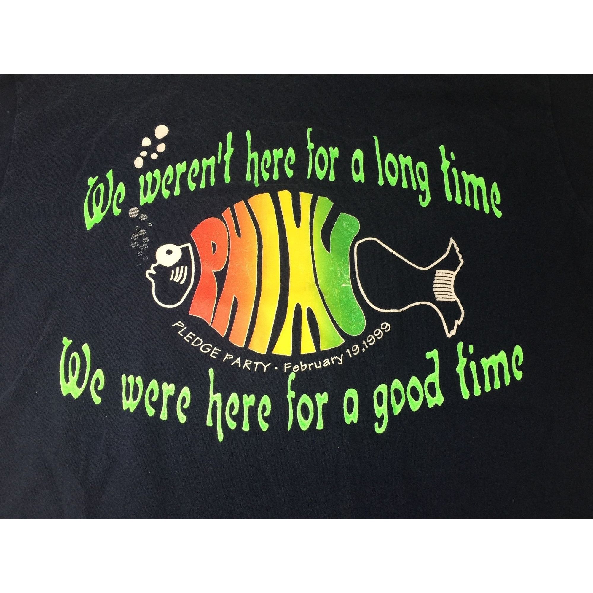 Other Womens PHI MU Navy Blue Cotton Tee Shirt Size Large Size L / US 10 / IT 46 - 5 Thumbnail