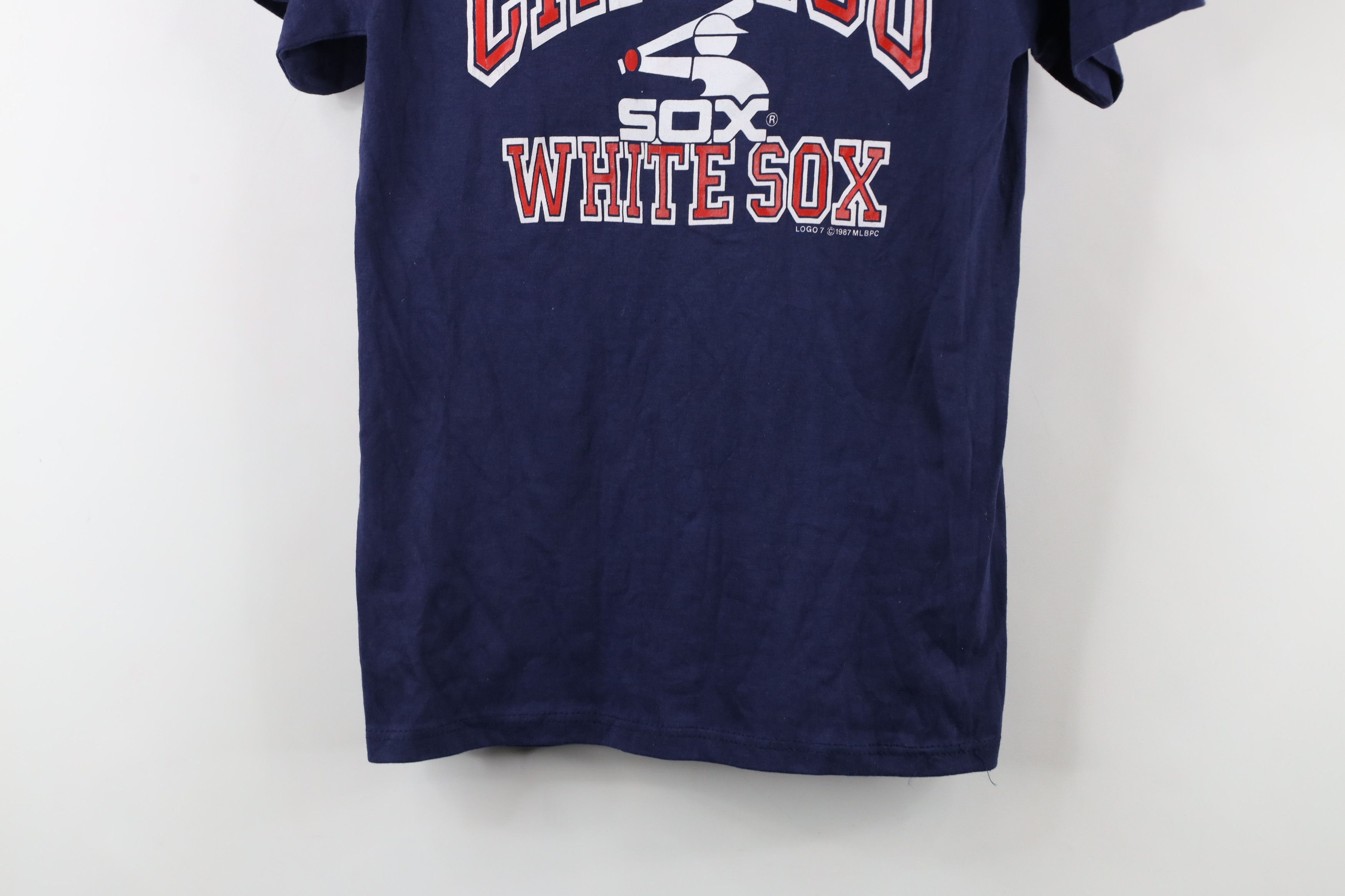 Vintage Vintage 80s Out Chicago White Sox Baseball T-Shirt Blue USA Size US S / EU 44-46 / 1 - 3 Thumbnail