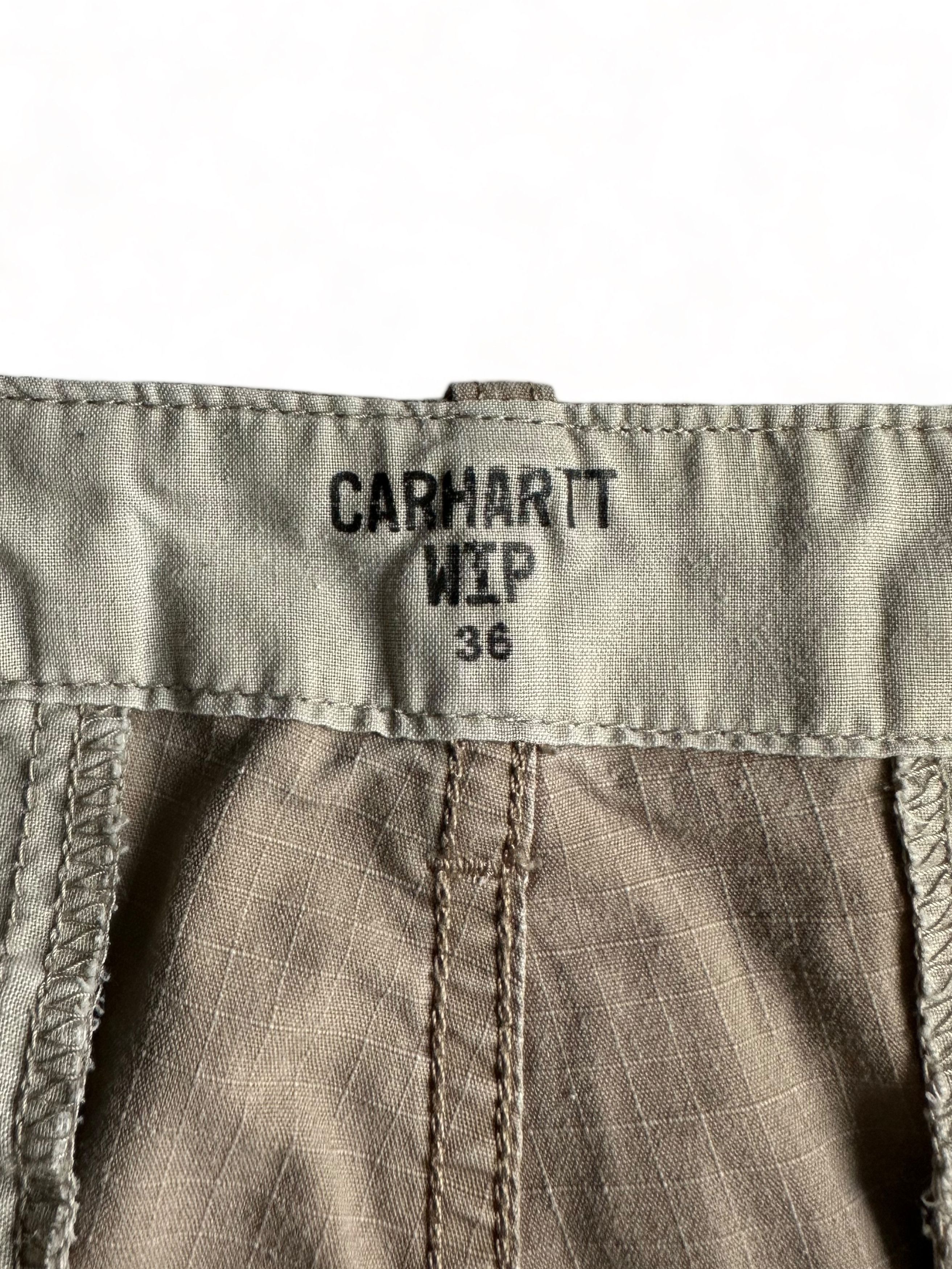 Carhartt Wip Carhartt WIP Cargo Shorts Beige W36 Size US 36 / EU 52 - 4 Thumbnail