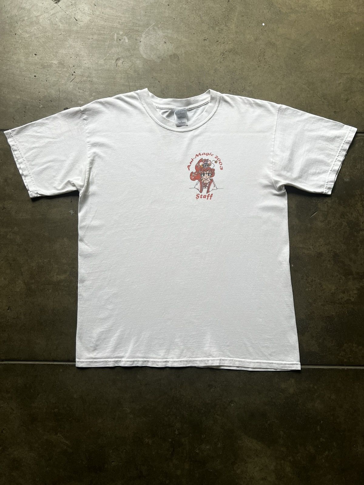 Vintage 2003 Ani-Magic Expo Anime Tee Shirt Sailor Moon Akira Lain Size US L / EU 52-54 / 3 - 2 Thumbnail