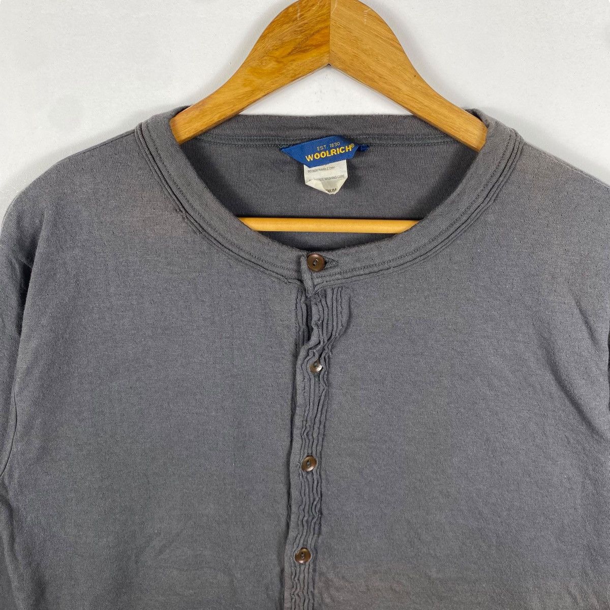 Vintage × Woolrich Woolen Mills Vintage 90's WOOLRICH Button Sweater Cardigans Medium Size Size M / US 6-8 / IT 42-44 - 2 Thumbnail