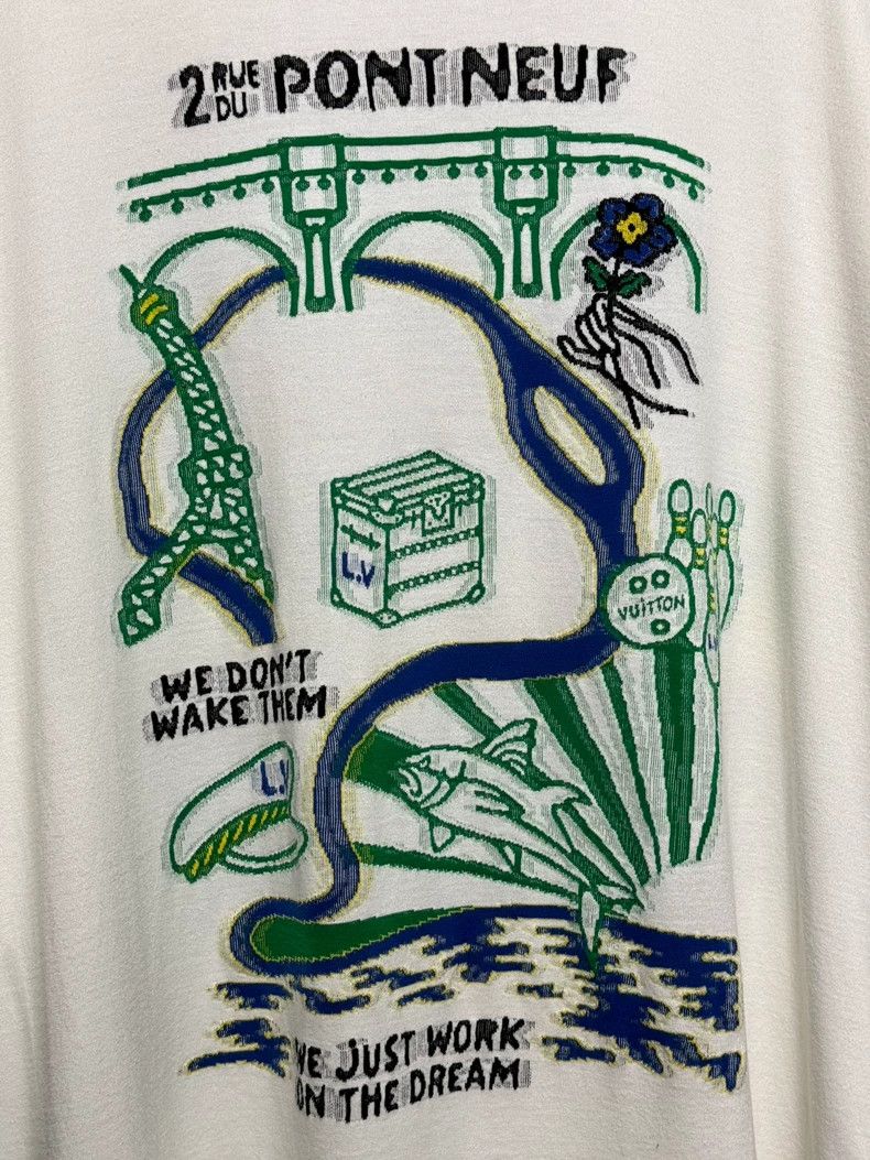 Louis Vuitton Louis Vuitton SS 24 Letter Tower Knit Short Sleeve Size US XL / EU 56 / 4 - 2 Thumbnail