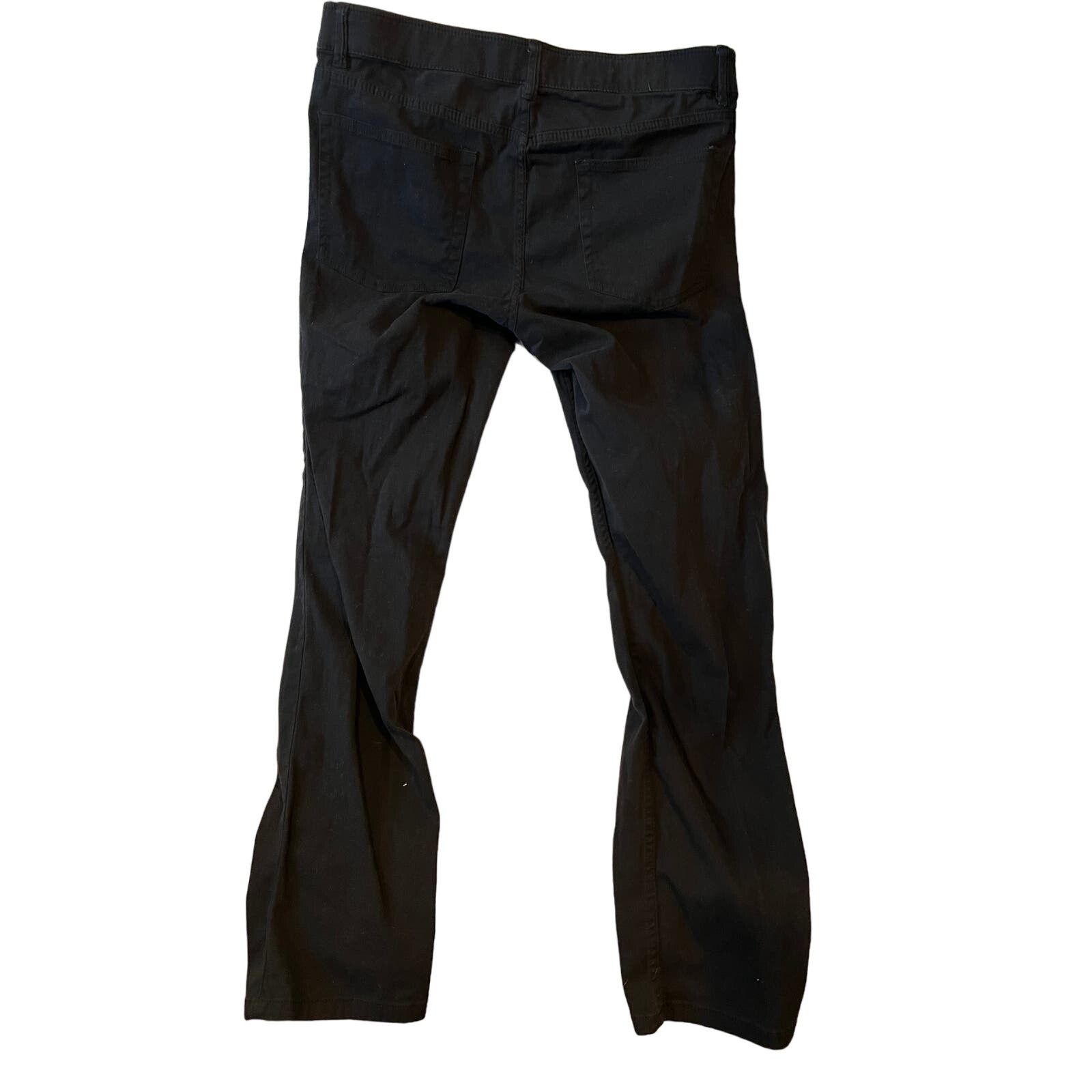Chaps Chaps Black Straight Fit Jeans Mens 34x32 Size US 34 / EU 50 - 2 Thumbnail