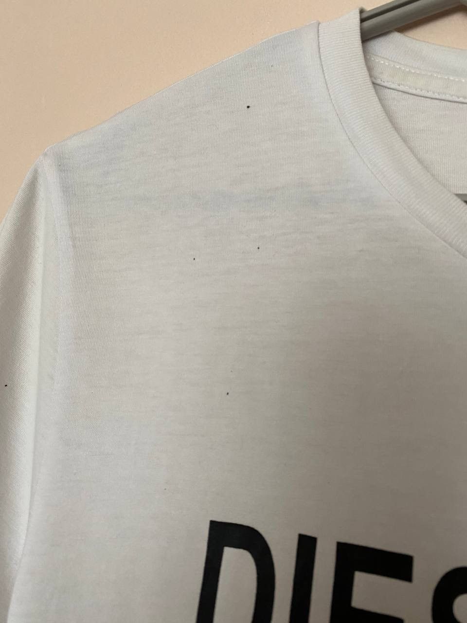 Diesel × Diesel Black Gold × Vintage 🔥 Diesel Industries T-Diego Graphic Logo White Graphic Front Size US M / EU 48-50 / 2 - 2 Thumbnail