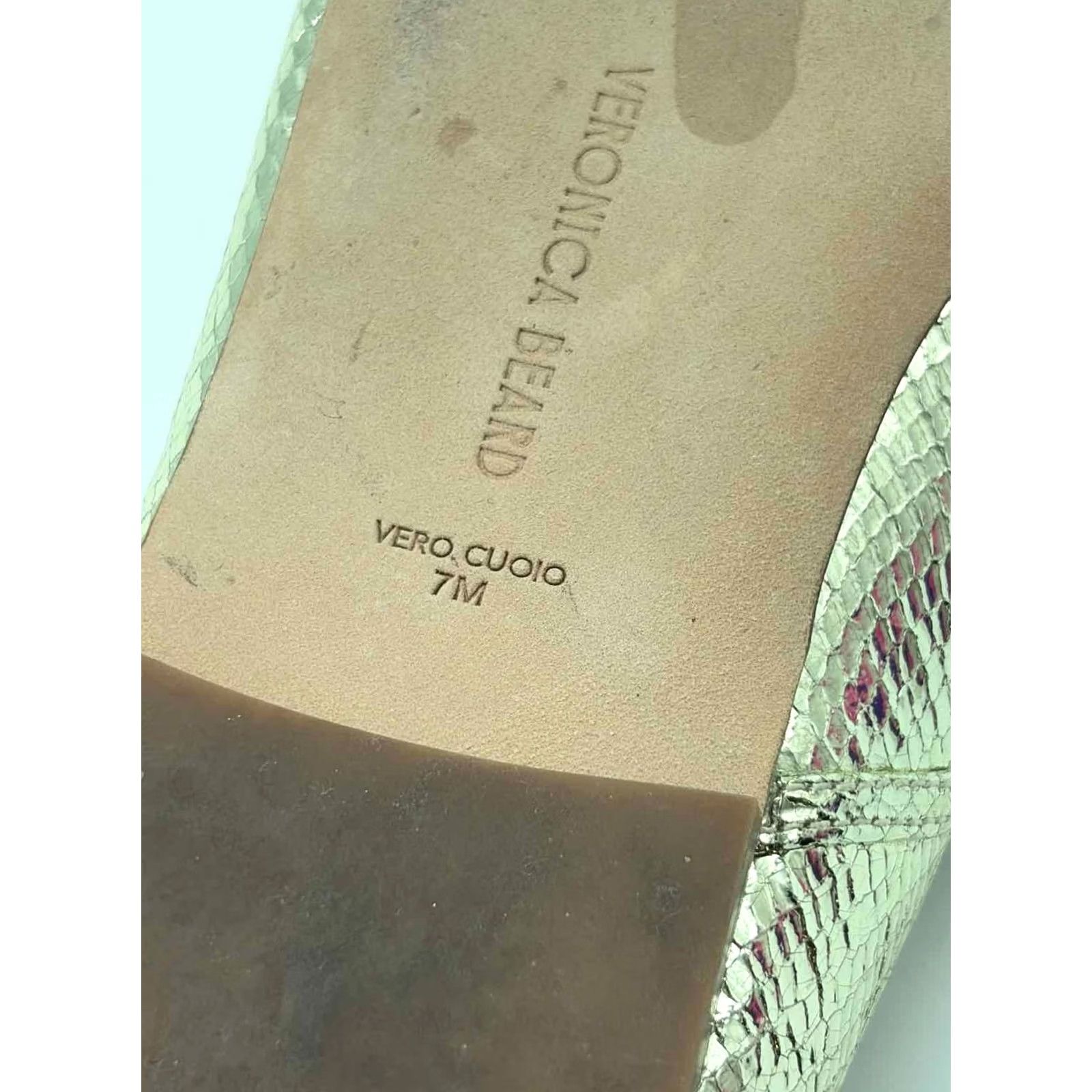 Veronica Beard Veronica Beard Mary Jane Flats Gold Size 7 Size US 7 / IT 37 - 7 Thumbnail