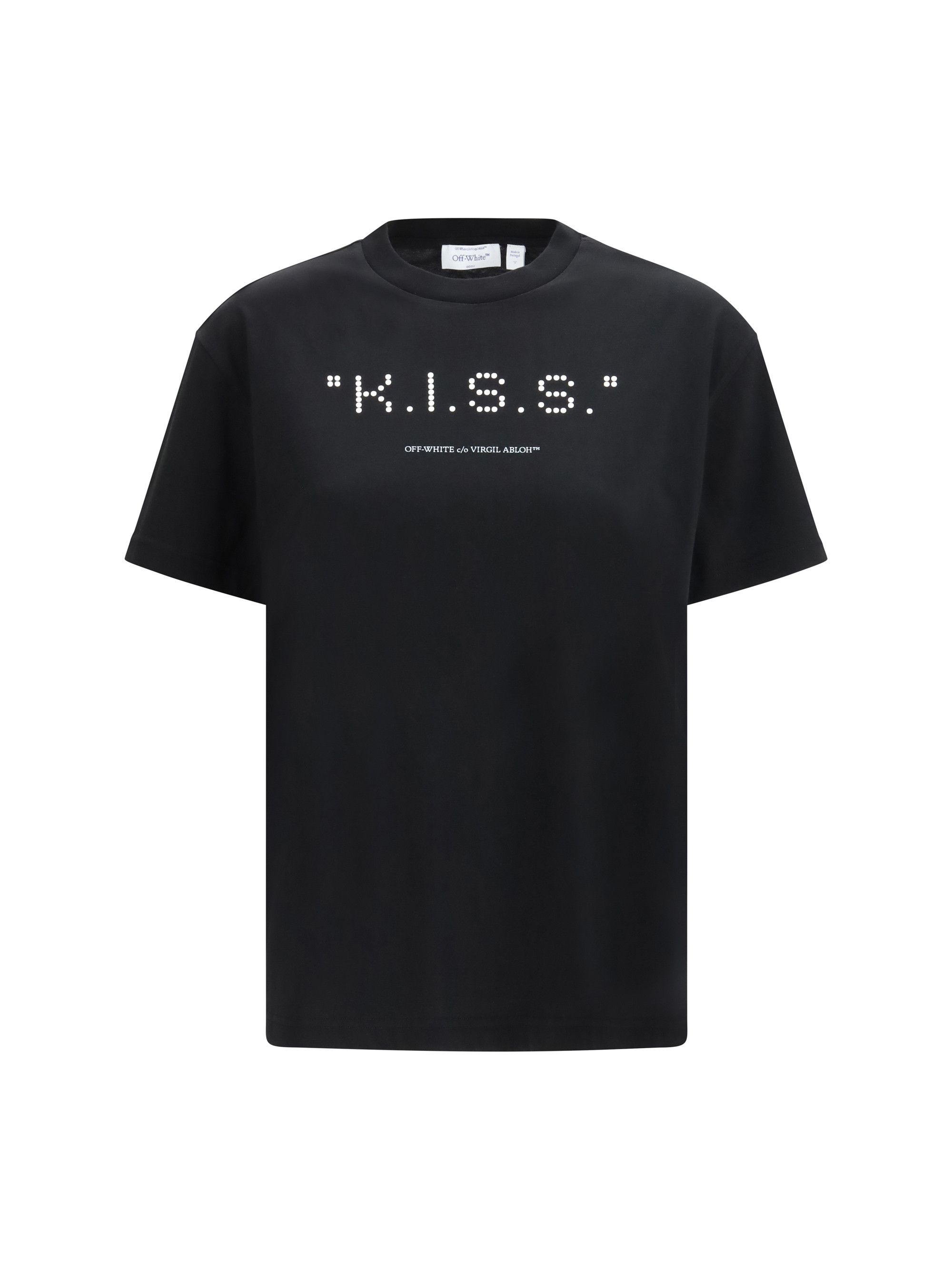Off-White Kiss Quote T-shirt Size XS / US 0-2 / IT 36-38 - 1 Thumbnail
