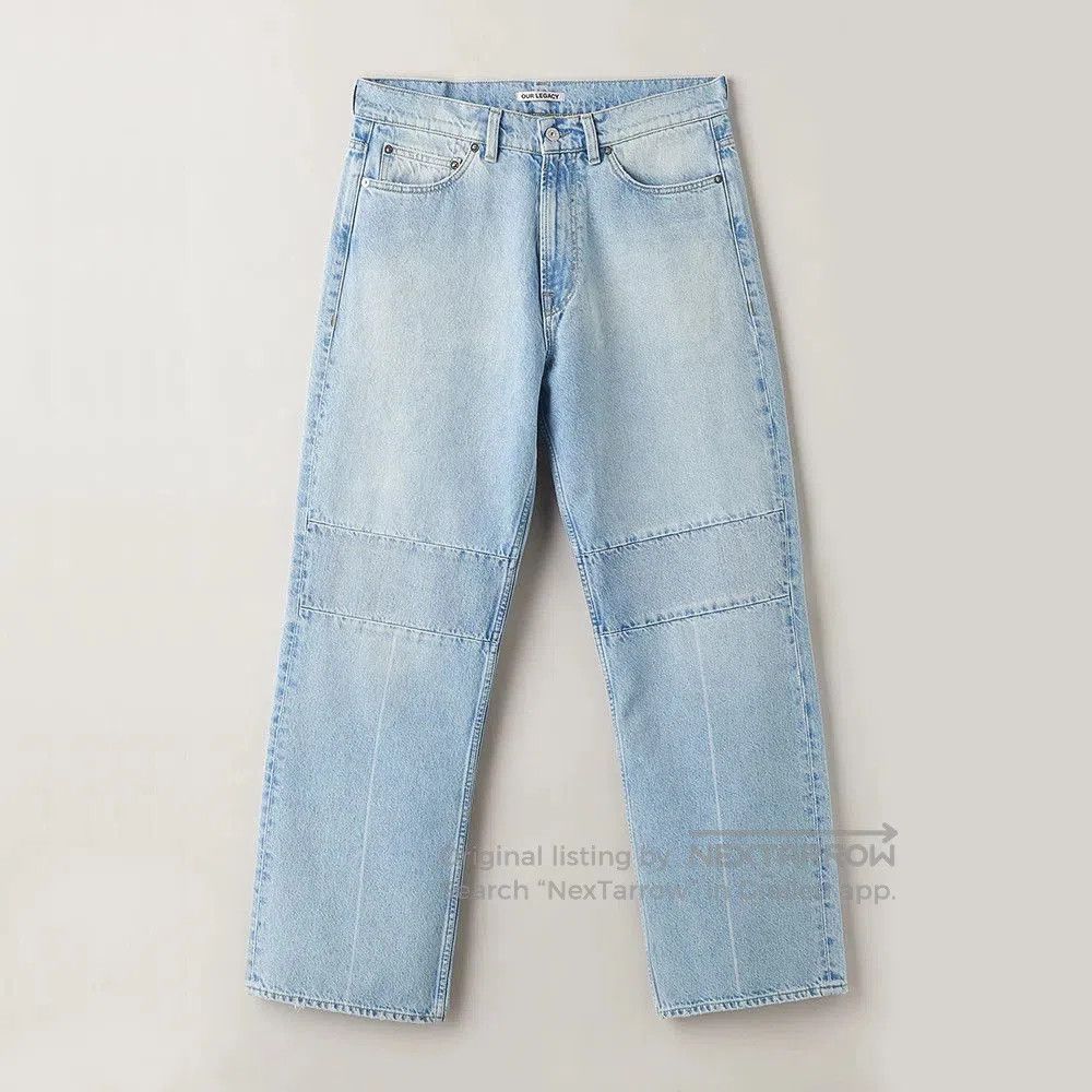 Our Legacy Our Legacy Extended Third Cut Denim Pants. Size US 33 - 2 Thumbnail