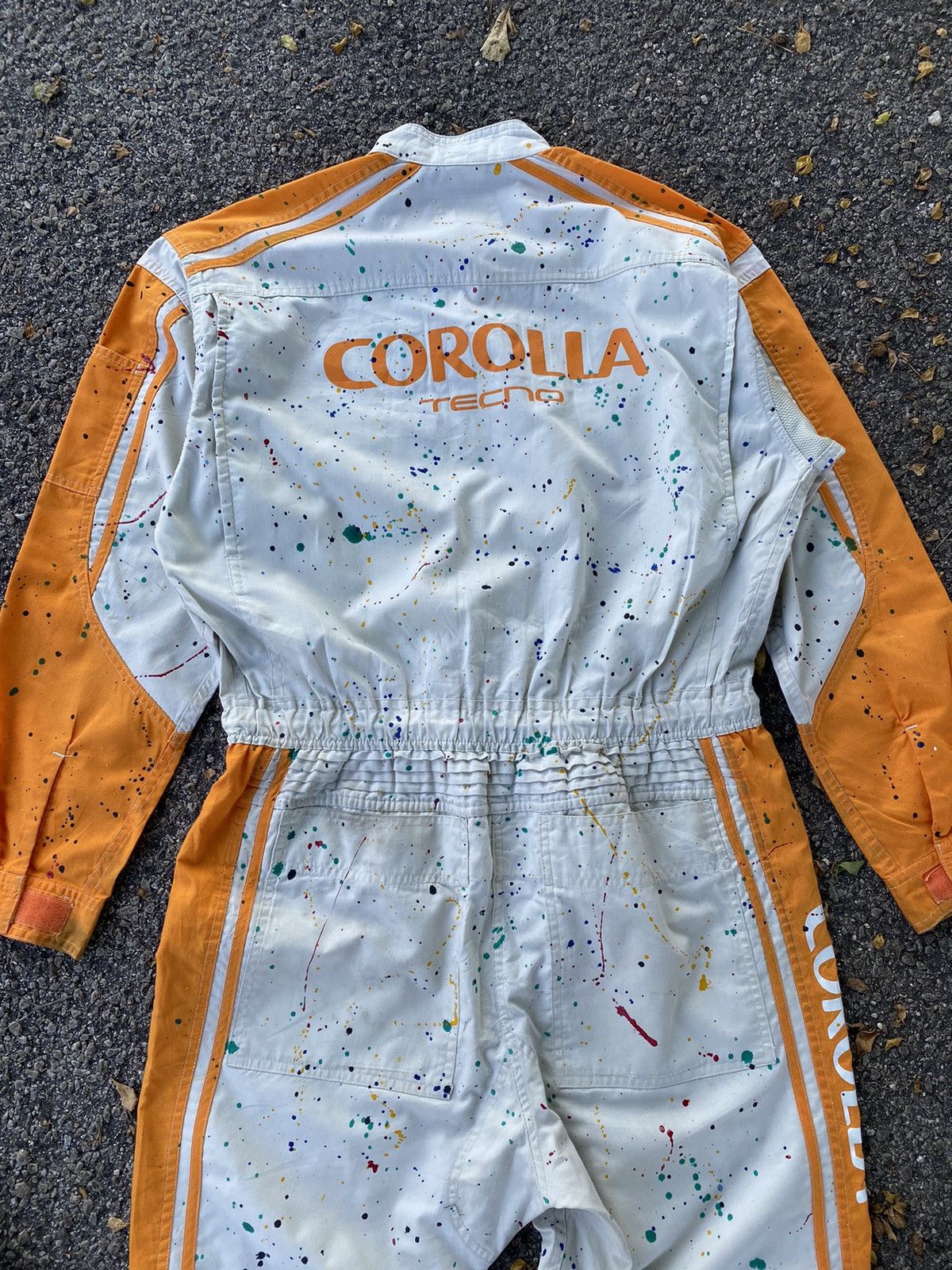 Vintage 🔥 Distressed 🔥 Vintage Toyota Corolla Tecno Jumpsuit Size US 36 / EU 52 - 14 Thumbnail