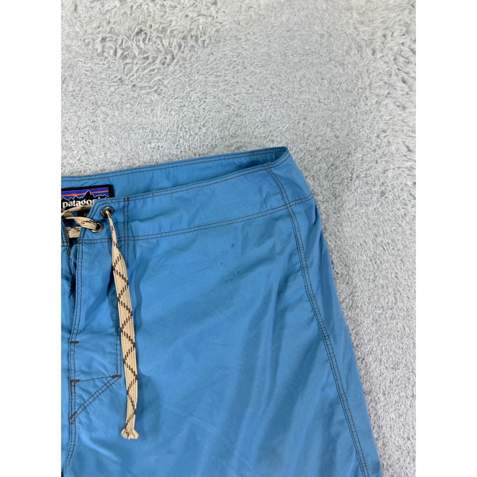 Patagonia Patagonia Board Shorts Mens 31 Blue 18'' Swim Trunks Nylon 100% Beach Pockets Read Size US 31 - 5 Thumbnail