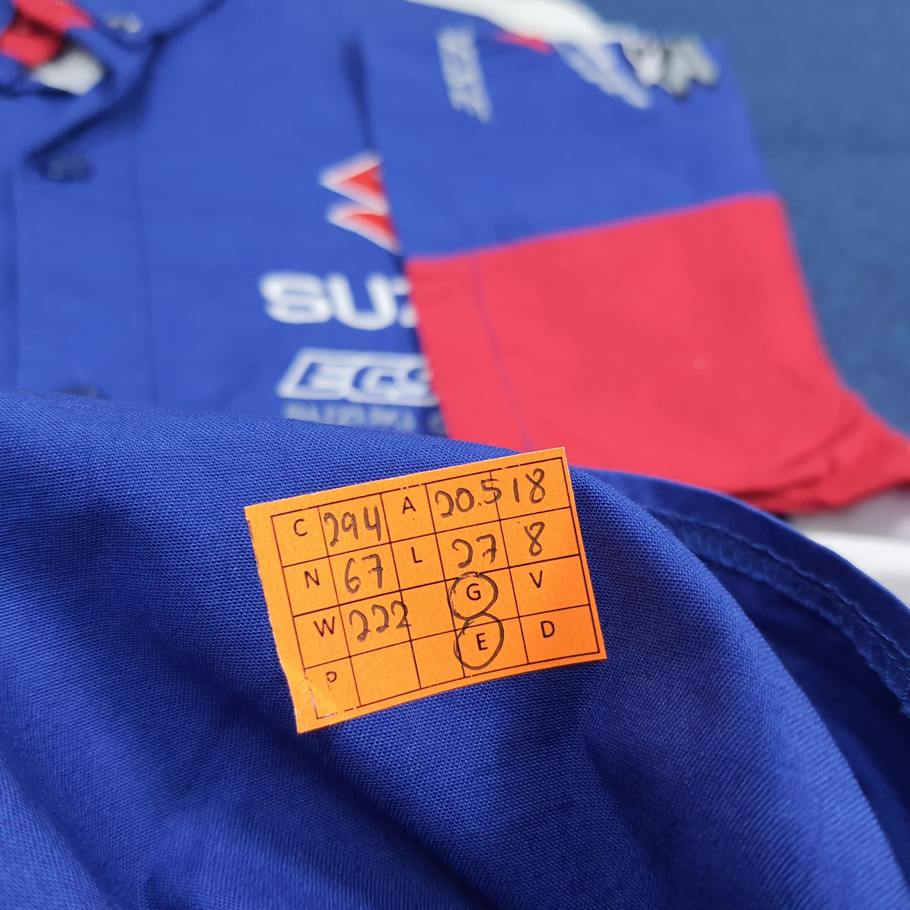 Japanese Brand Vintage Suzuki Hayabusa MotoGP Racing Work Shirt C294N67 Size US S / EU 44-46 / 1 - 12 Thumbnail
