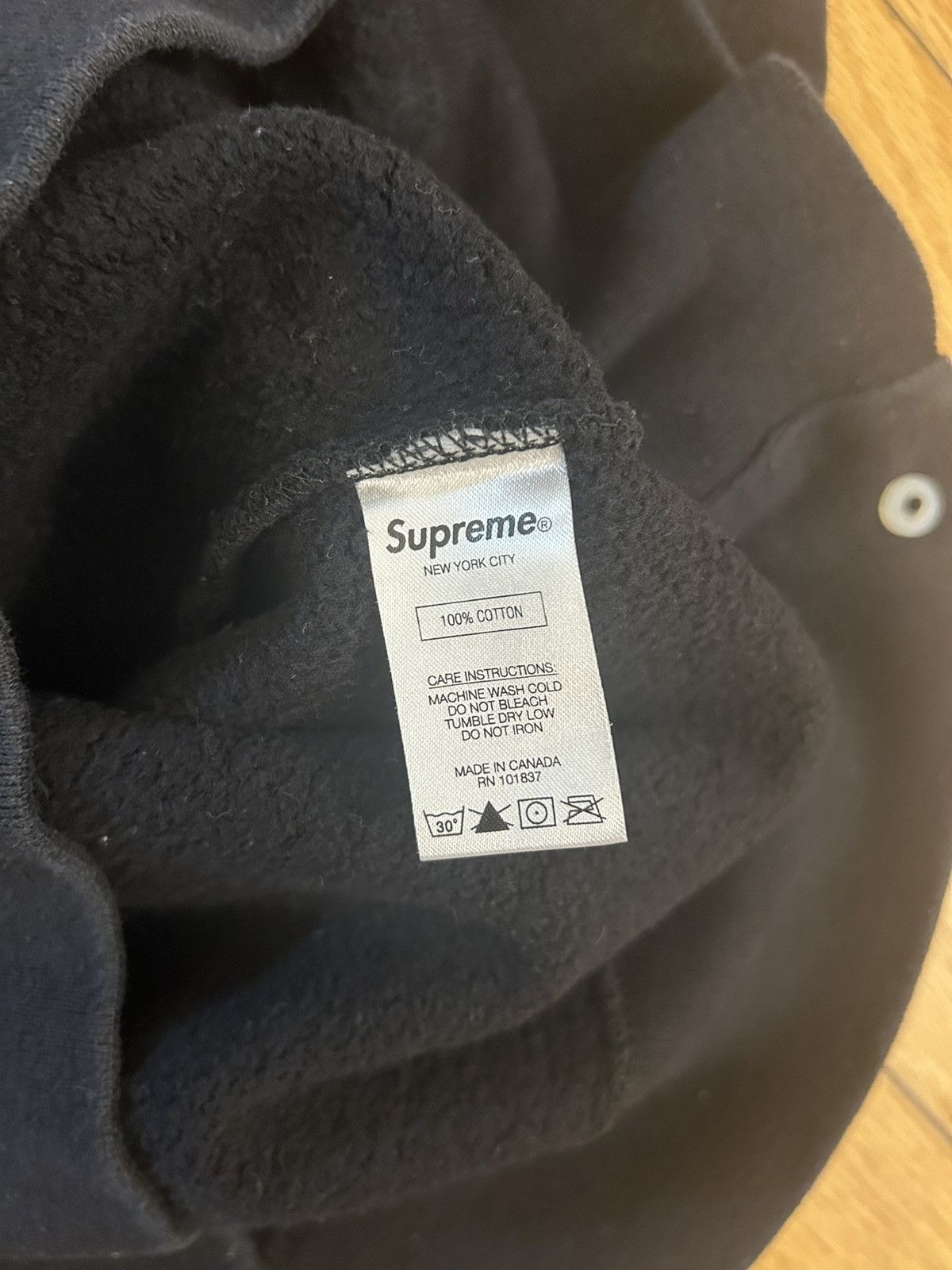 Supreme Supreme Small Box Drawcord Hooded Sweatshirt Medium Size US S / EU 44-46 / 1 - 6 Thumbnail
