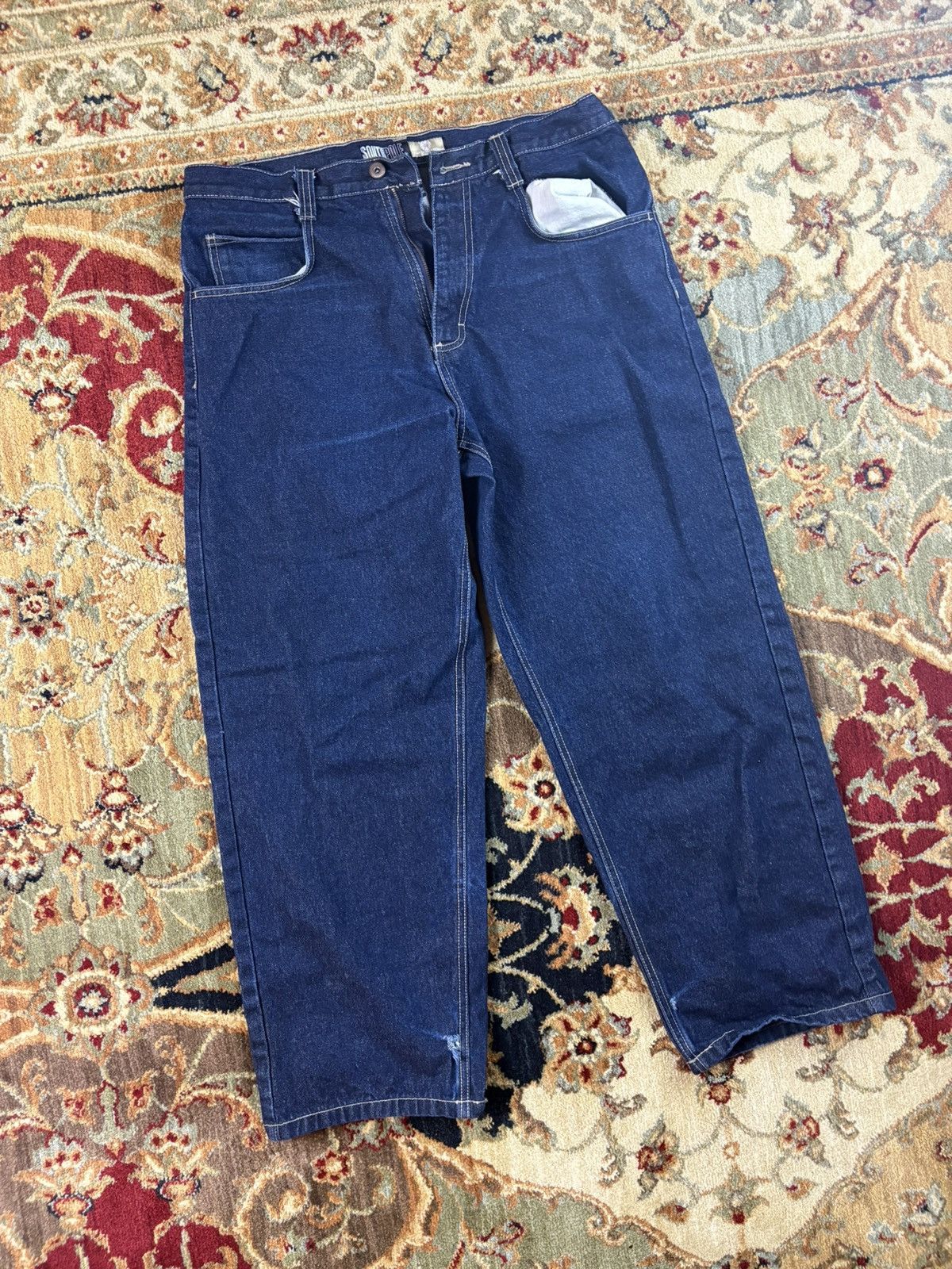 Southpole Vintage Y2K South pole Denim Pants Size US 36 / EU 52 - 4 Thumbnail