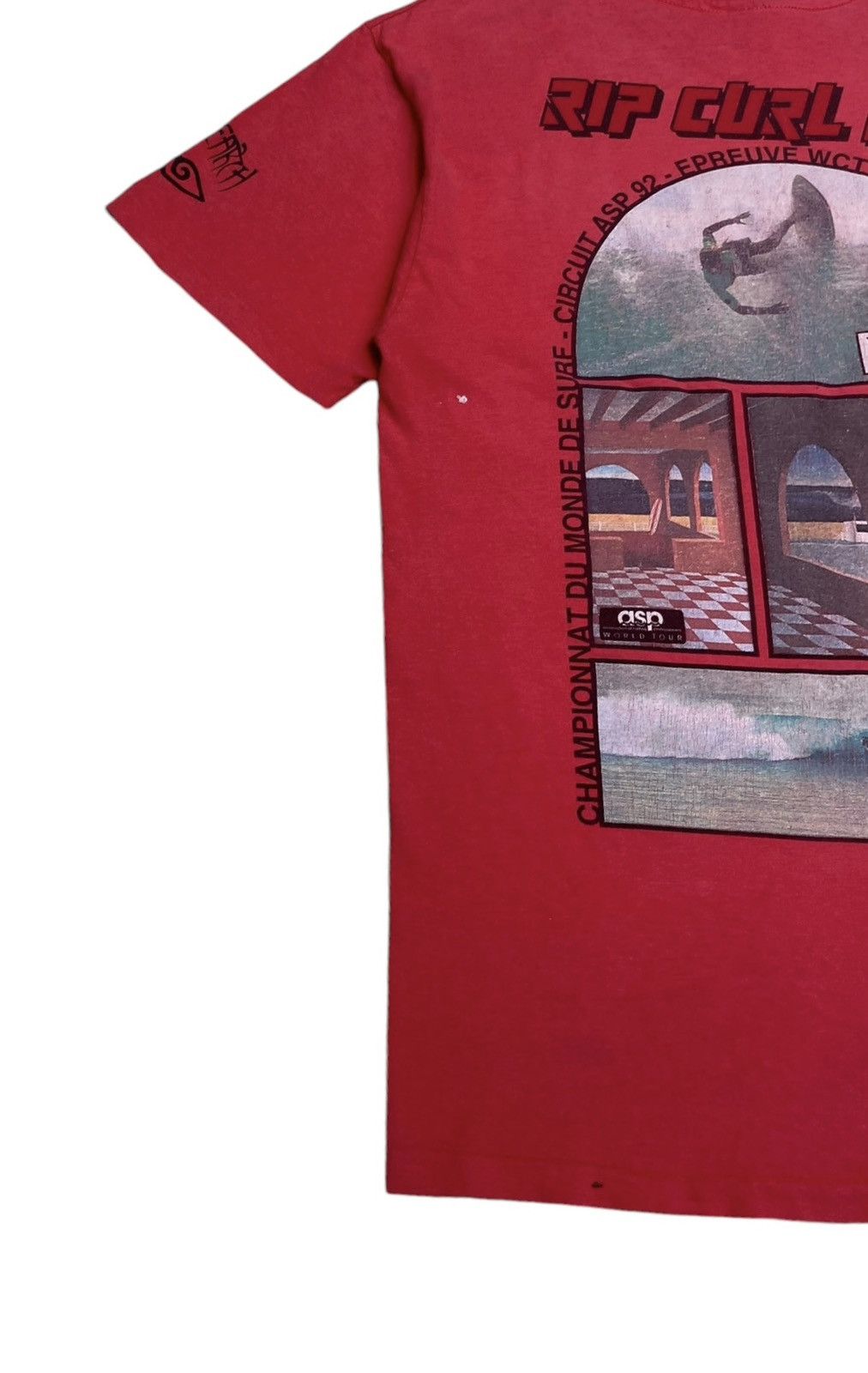 Rip Curl × Vintage Very Rare Vintage Rip Curl Skate Made In USA T-shirt 1990s Size US M / EU 48-50 / 2 - 3 Thumbnail