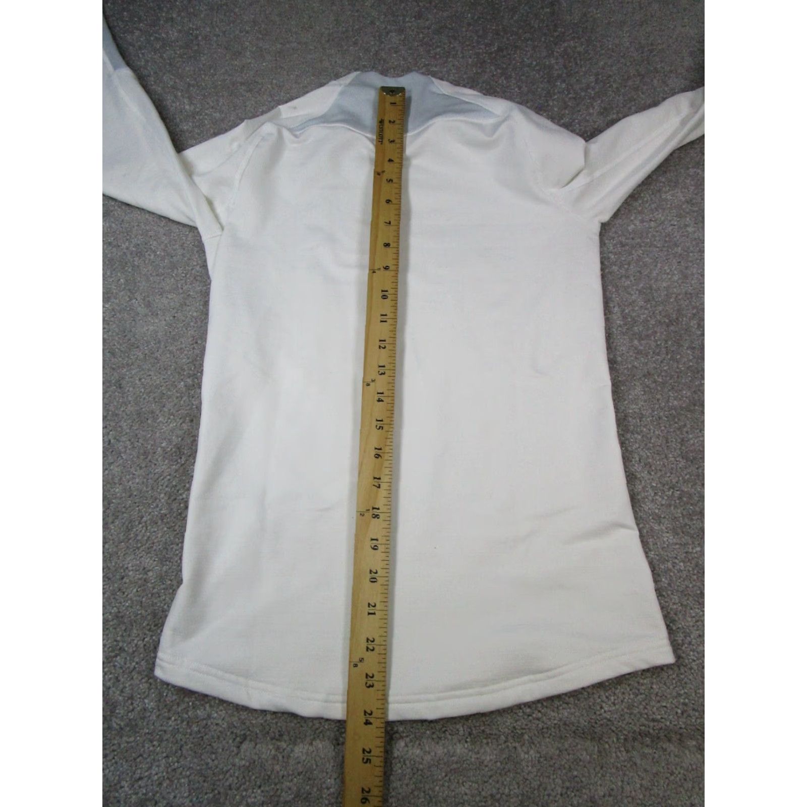 Nike Nike Shirt Womens Large White Dri-Fit Running Pullover Size L / US 10 / IT 46 - 7 Thumbnail