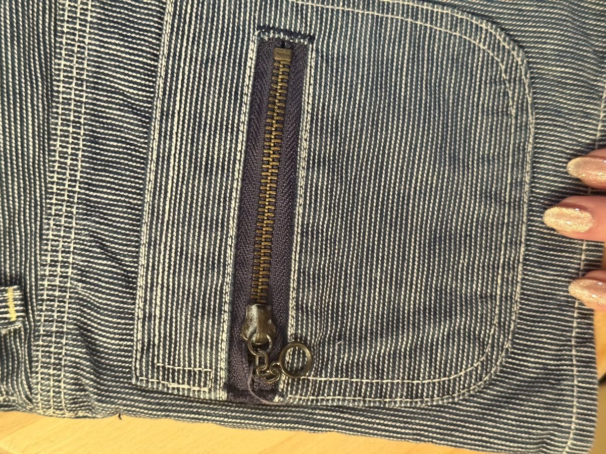 Hysteric Glamour Hysteric Glamour Pinstripe Denim Shorts Size 28" / US 6 / IT 42 - 6 Thumbnail