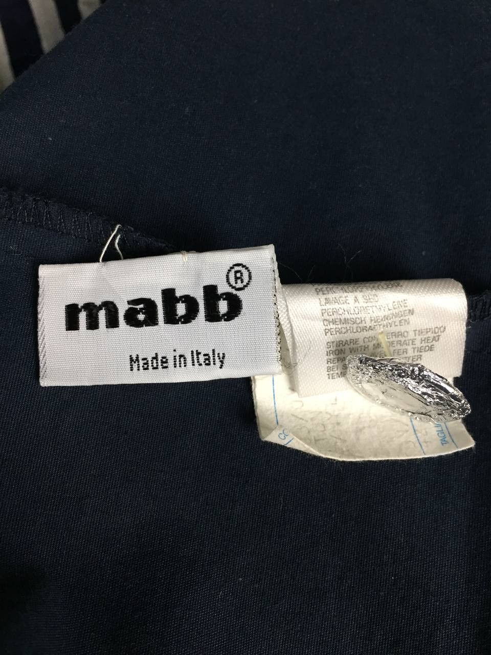 Vintage Vtg MABB Made In Italy Nautical Anchor Lined Jacket Size US XL / EU 56 / 4 - 18 Thumbnail