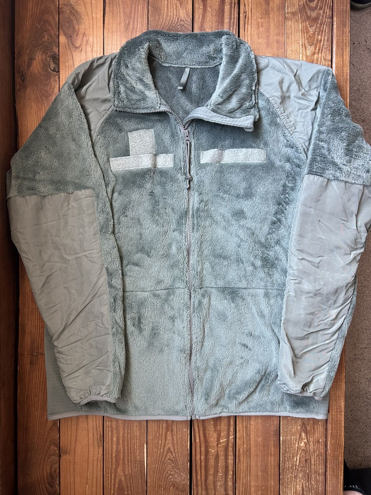 Polartec × Vintage Vintage US Military Grey Polartec Fleece Jacket Size US L / EU 52-54 / 3 - 1 Thumbnail
