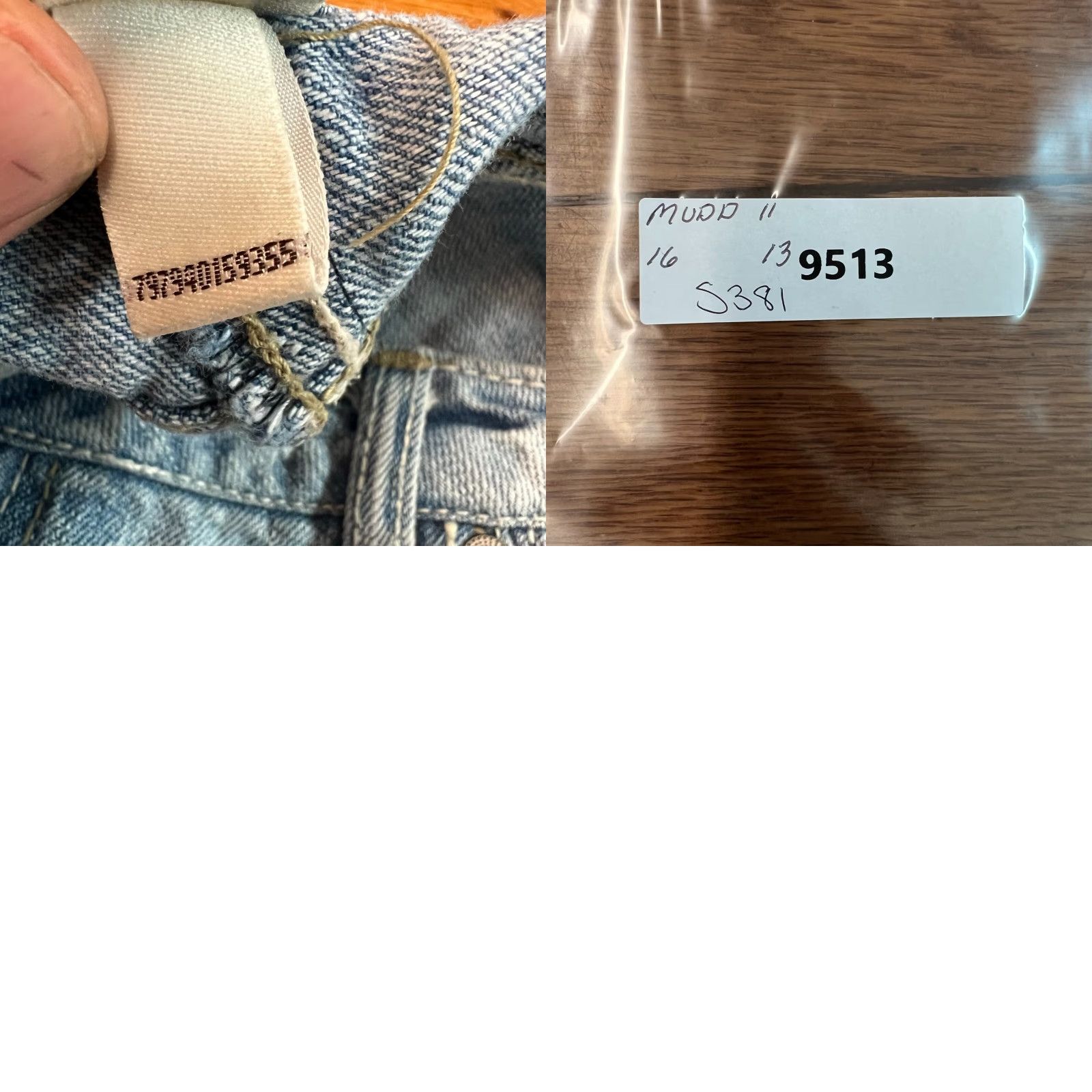 Denime Mudd Distressed Mini Skirt Womens Size 11 Blue Denim 90s Size 32" / US 10 / IT 46 - 8 Thumbnail