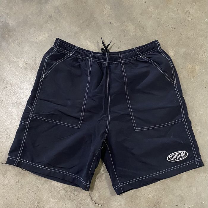 Supreme Nylon Painter Short BlackSupreme Nylon Painter Short Black