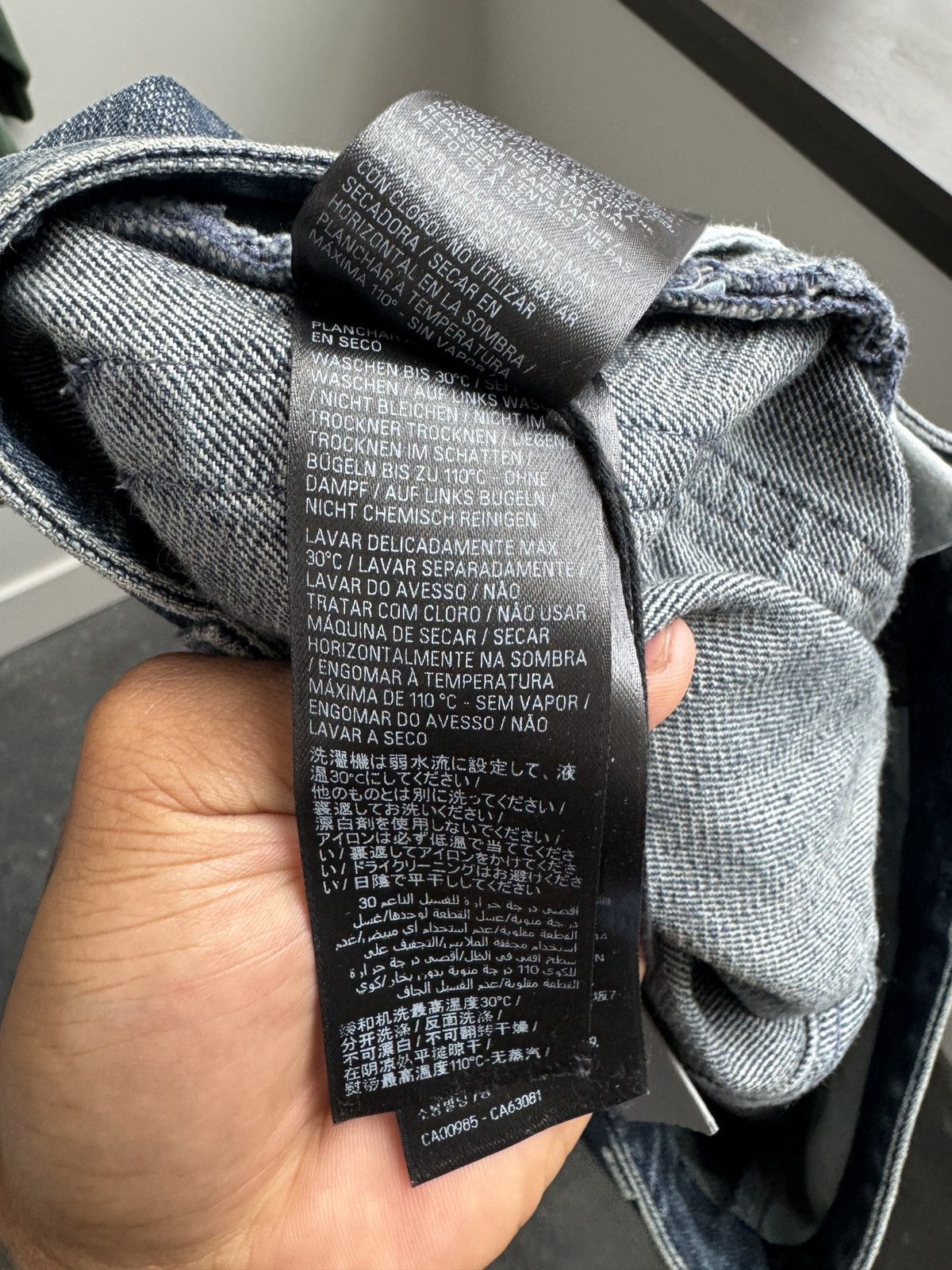 Balenciaga Balenciaga Double Leg Denim Size US 34 / EU 50 - 8 Thumbnail