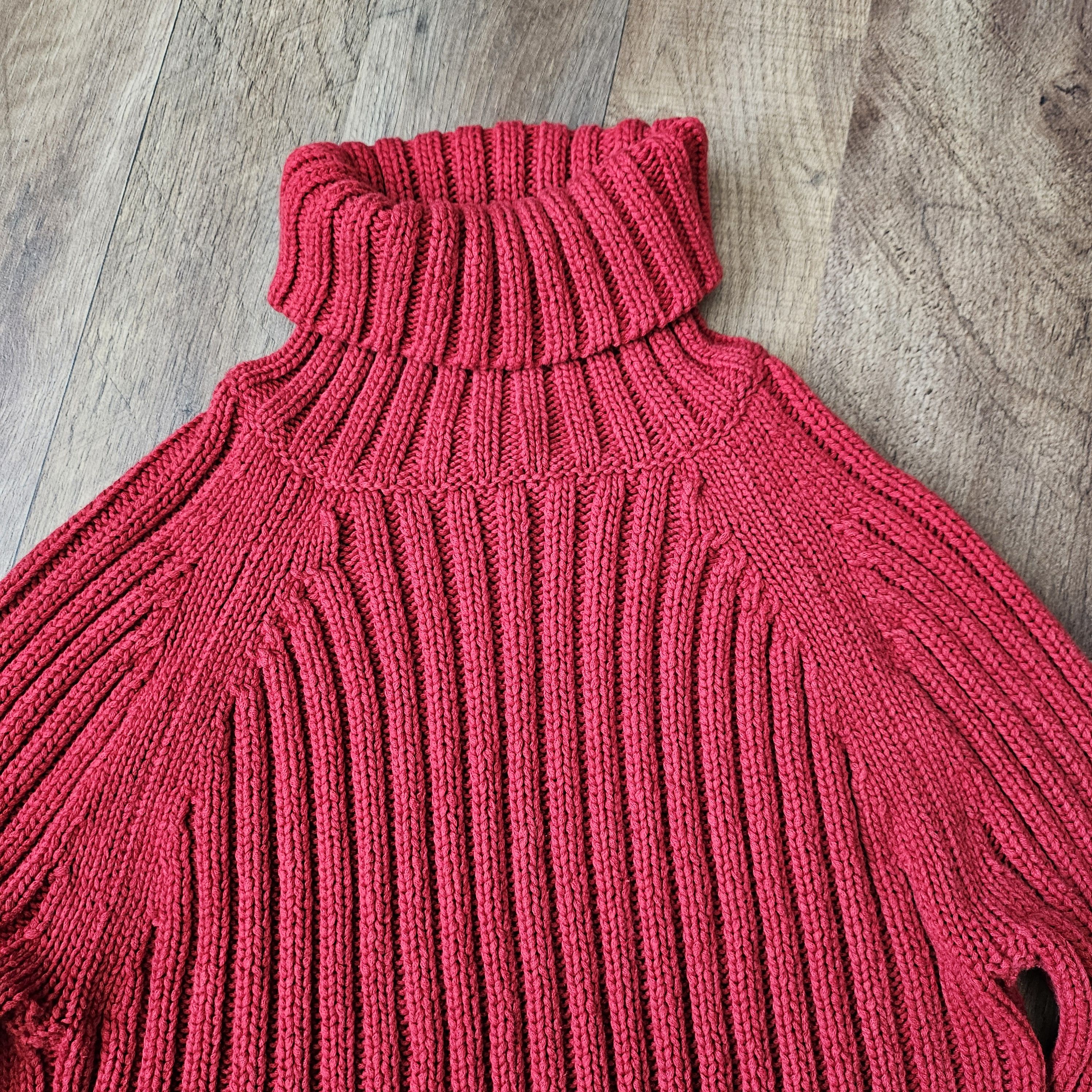 Abercrombie & Fitch × Vintage Abercrombie & Fitch Vintage y2k Chunky Ribbed Sweater Size M / US 6-8 / IT 42-44 - 2 Thumbnail