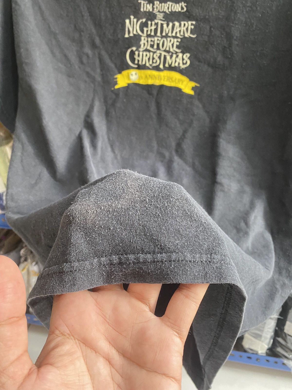 Vintage TIM BURTONS THE NIGHTMARE BEFORE CRIMAS 10th ANNIVERSARY Size US S / EU 44-46 / 1 - 8 Thumbnail