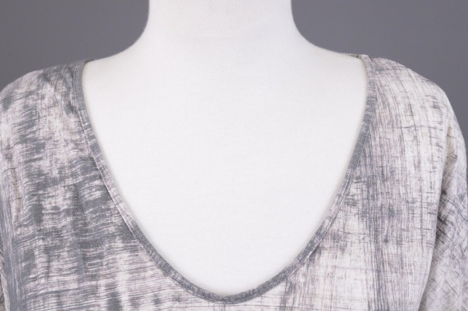 Oscar De La Renta Oska Gray Printed 3/4 Sleeve Top Shirt Size 1 / S Size M / US 6-8 / IT 42-44 - 5 Thumbnail