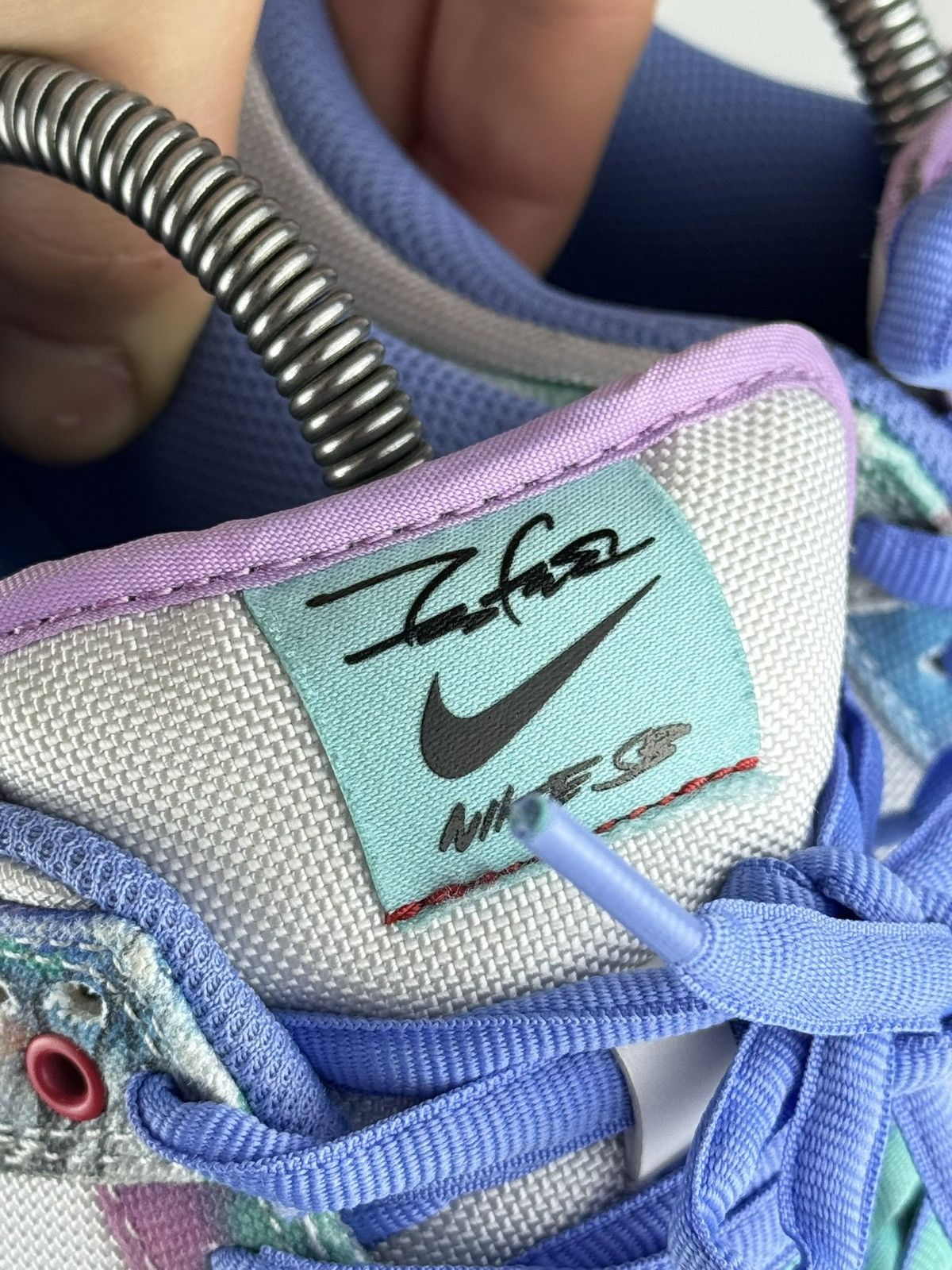 Nike Nike SB Dunk Low x Futura Laboratories Bleached Aqua Size US 6 / IT 36 - 13 Thumbnail
