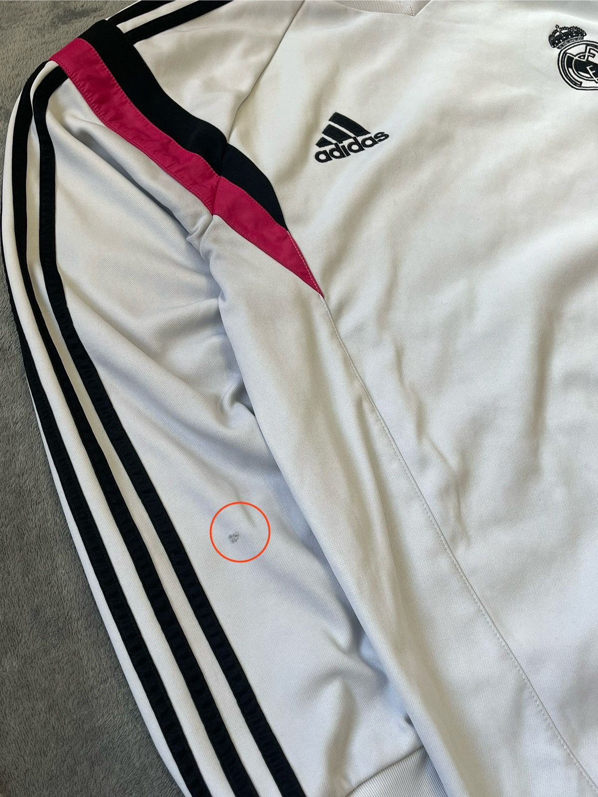 Adidas Adidas Real Mardid 2014 2015 football training sweatshirt Size US L / EU 52-54 / 3 - 3 Thumbnail