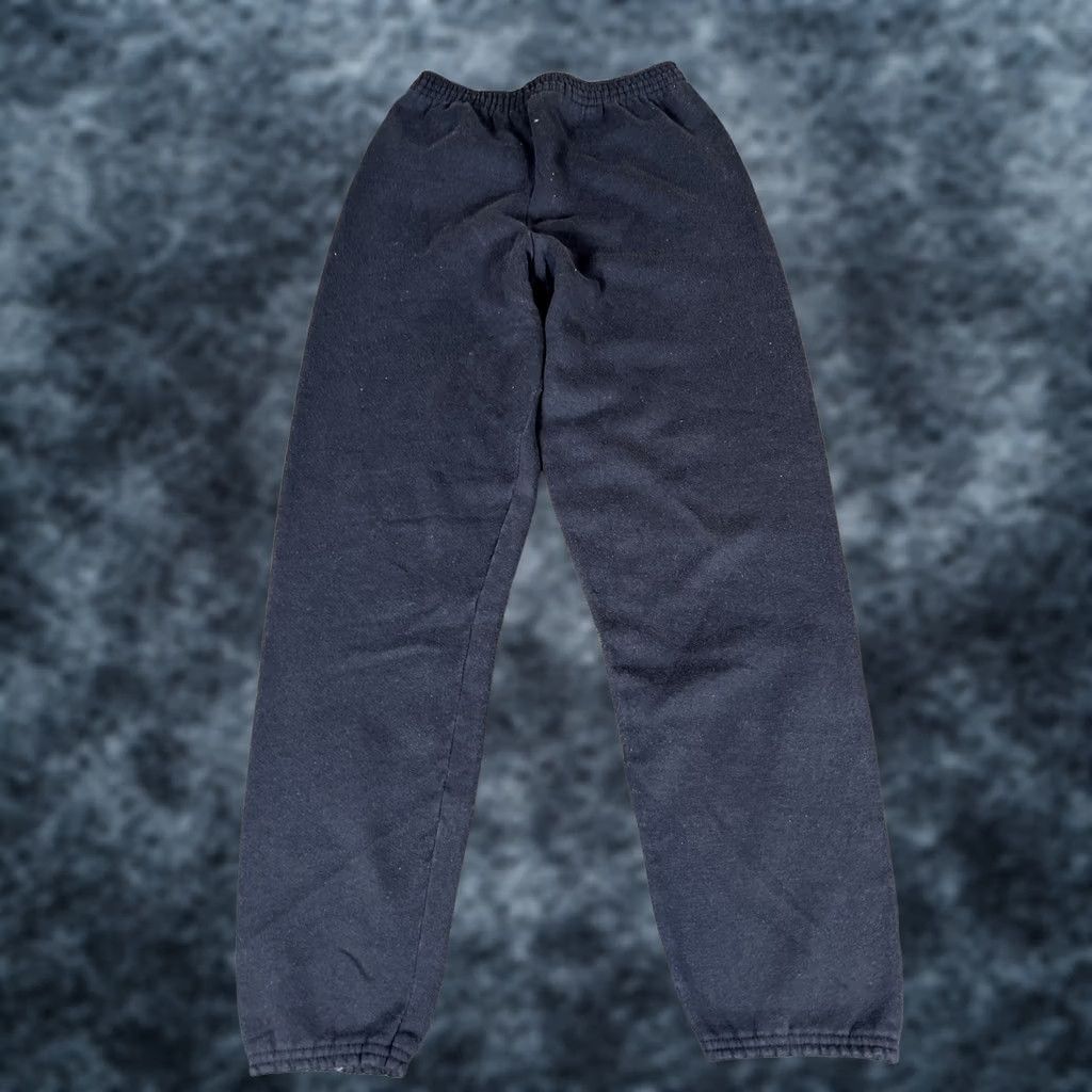Tultex VINTAGE Tultex Sweatpants Mens L Black Baggy Elastic Waist Y2K Hip Hop Gym & Training Boys? Size US 33 - 1 Thumbnail