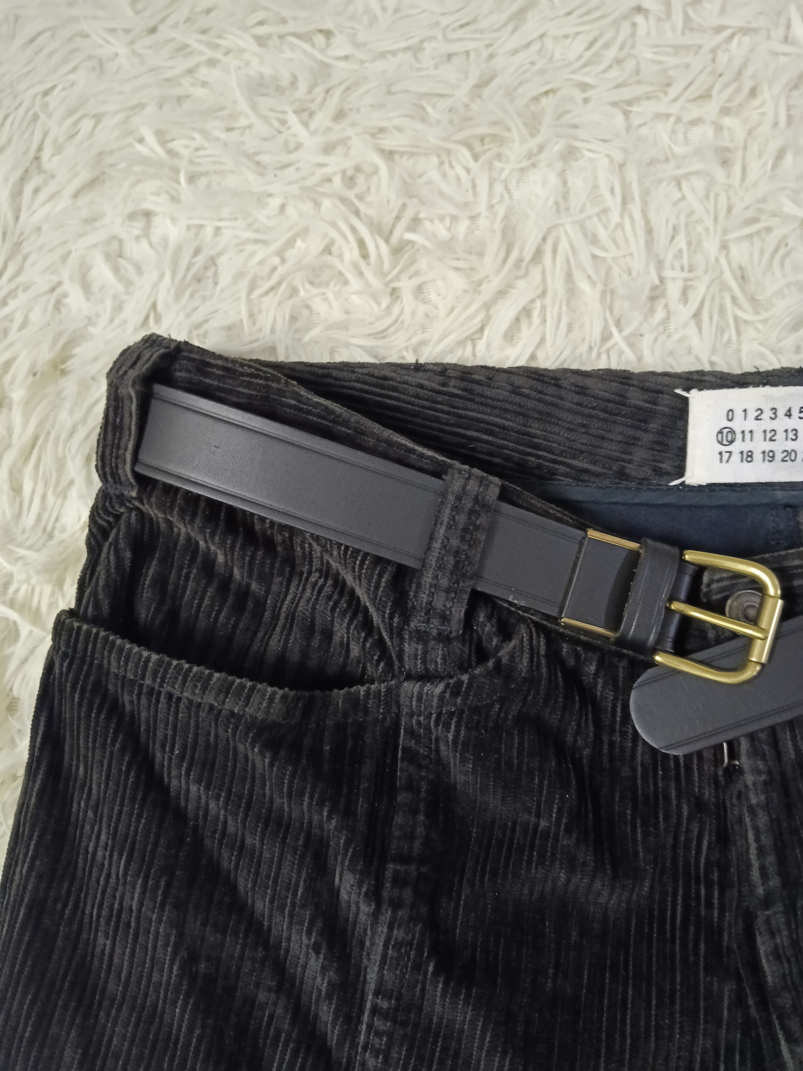 Yohji Yamamoto YOHJI YAMAMOTO BLACK LEATHER BELT Size ONE SIZE - 2 Thumbnail