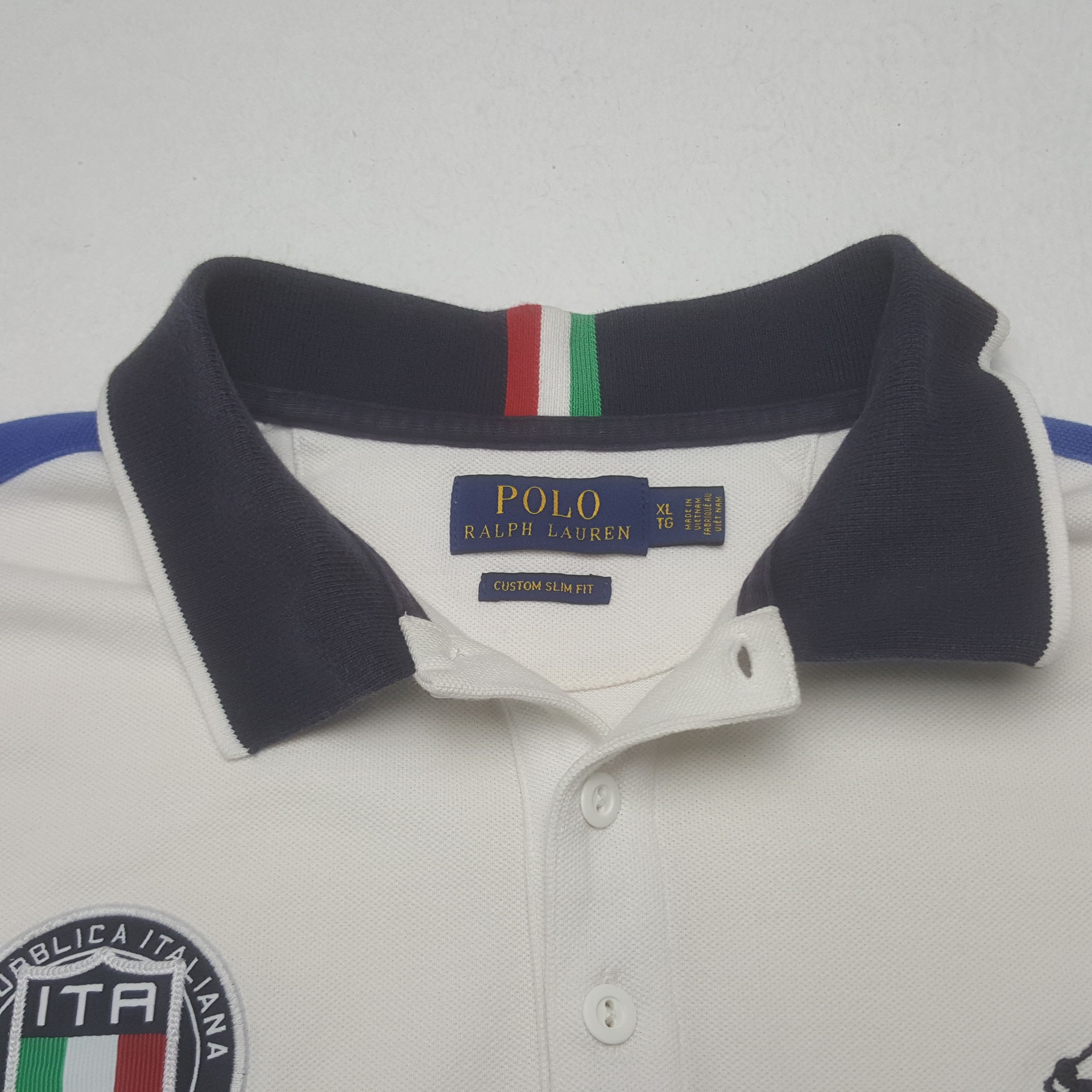Polo Ralph Lauren × Vintage Vintage Polo Ralph Laurent Italia Polos Shirt Size US XL / EU 56 / 4 - 5 Thumbnail
