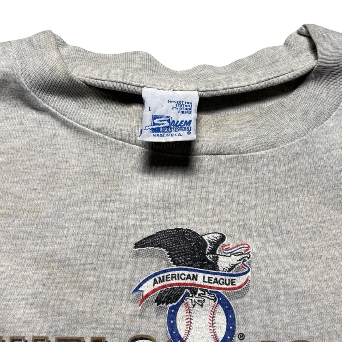 Other Vintage Salem Cleveland Indians MLB 1995 T Shirt L MLB Flaws Size US L / EU 52-54 / 3 - 4 Thumbnail
