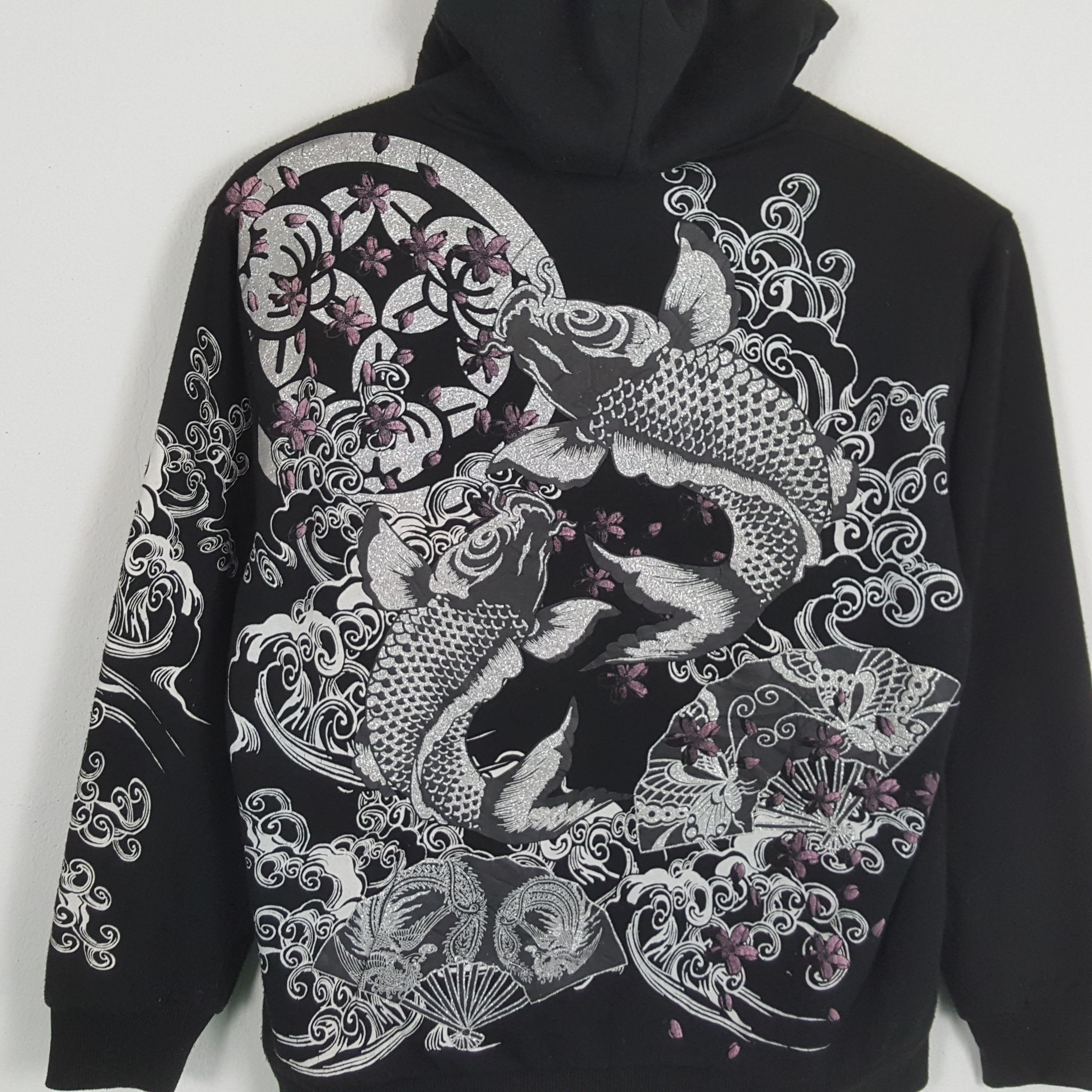 Vintage Vintage SUKAJAN SOUVENIR Japanese Traditional Art Hoodies Size US L / EU 52-54 / 3 - 2 Thumbnail