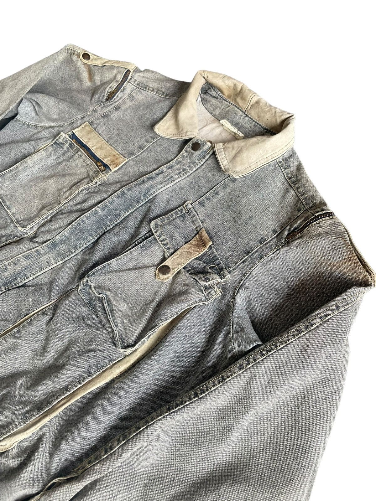 Vintage Vintage Jeffrey Alan Denim Jacket Size US L / EU 52-54 / 3 - 2 Thumbnail
