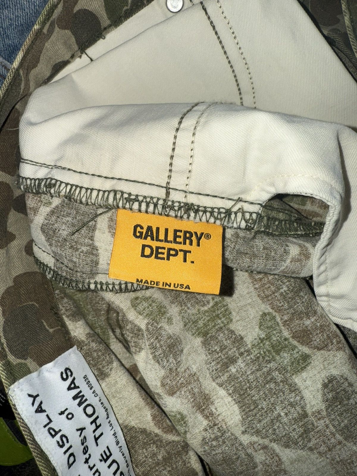 Gallery Dept. Camouflage Ventura g patch shorts Size US 32 / EU 48 - 10 Thumbnail