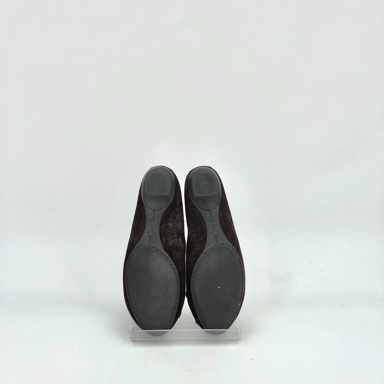 Louis Vuitton Louis Vuitton Dark brown chain round-toed slip-on casual f Size US 5 / IT 35 - 5 Thumbnail