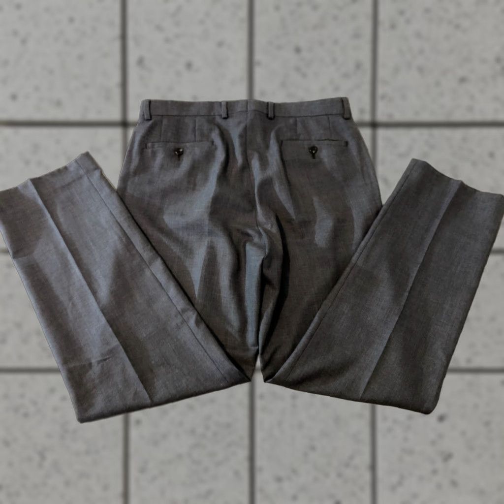 Polo Ralph Lauren Polo Ralph Lauren Dress Pants 34x32 Gray Men Slim Regular Chino Trousers Style: Dress Pants Mens Size US S / EU 44-46 / 1 - 1 Thumbnail