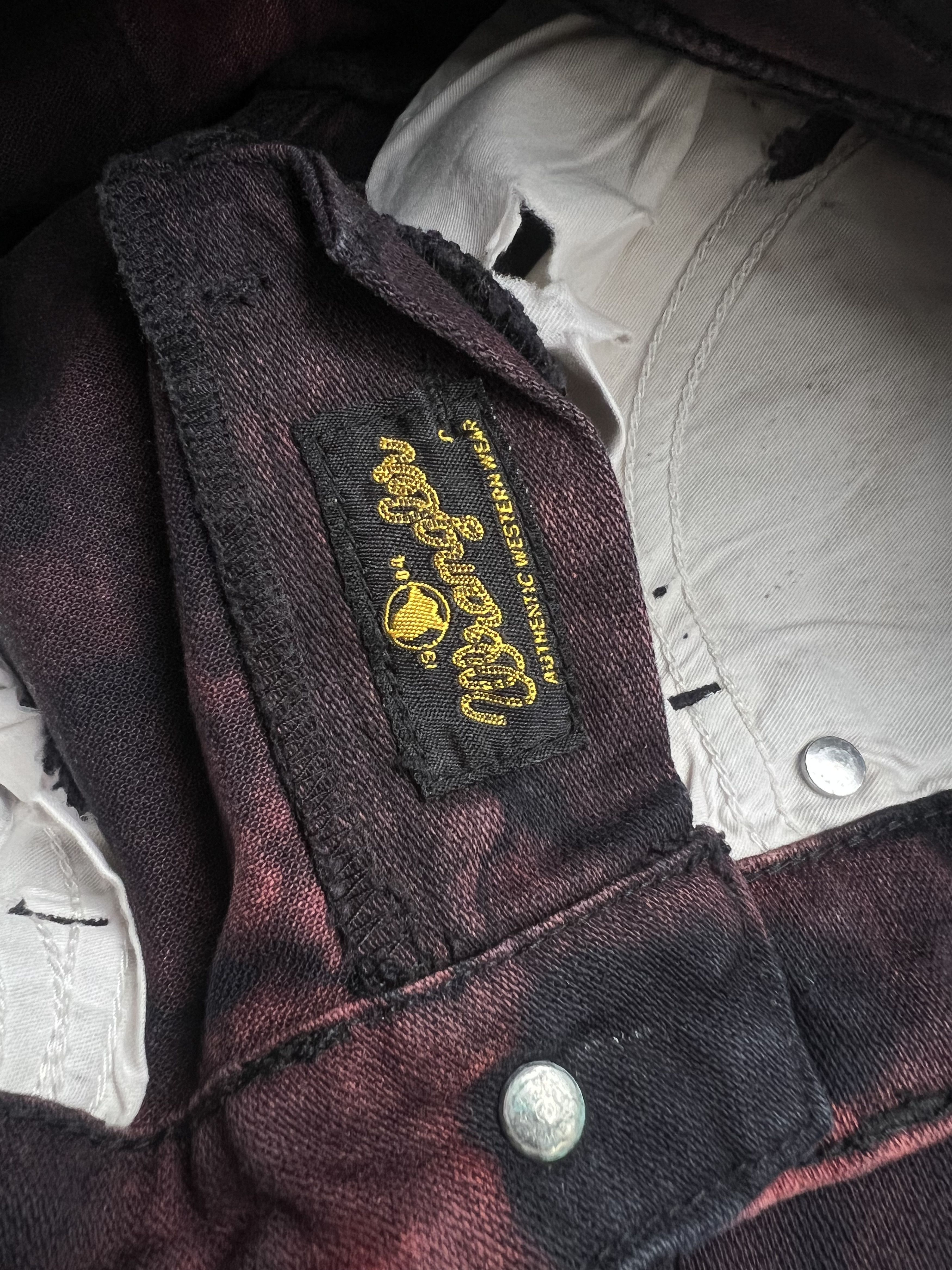 Japanese Brand 2000s Wrangler Hysteric Ifsix Flare Wash Flare Jeans y2k Lgb Size US 27 - 7 Thumbnail