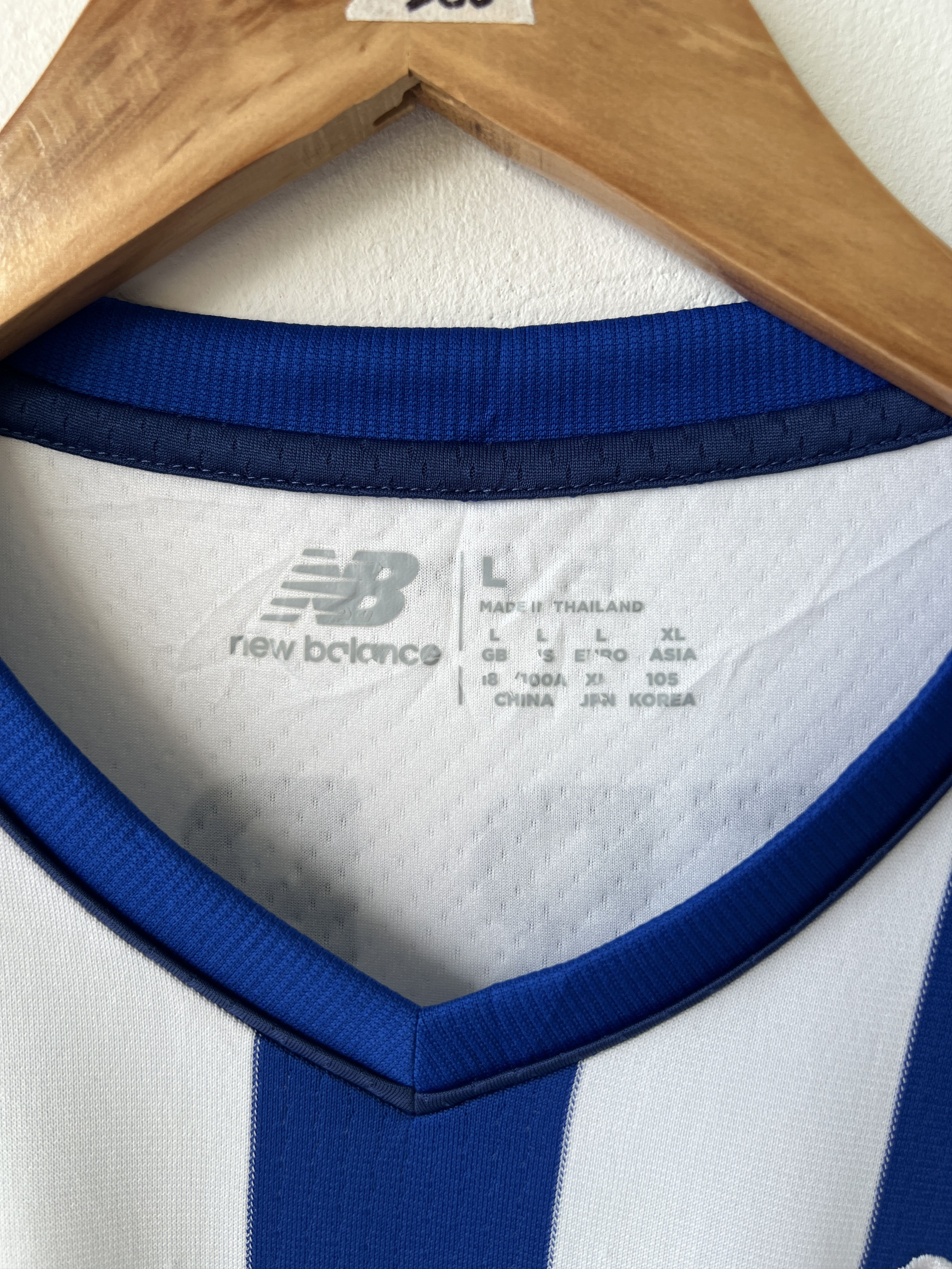 New Balance (L) Porto 2022-23 Home Shirt Pepe #3 Kit Size US L / EU 52-54 / 3 - 3 Thumbnail