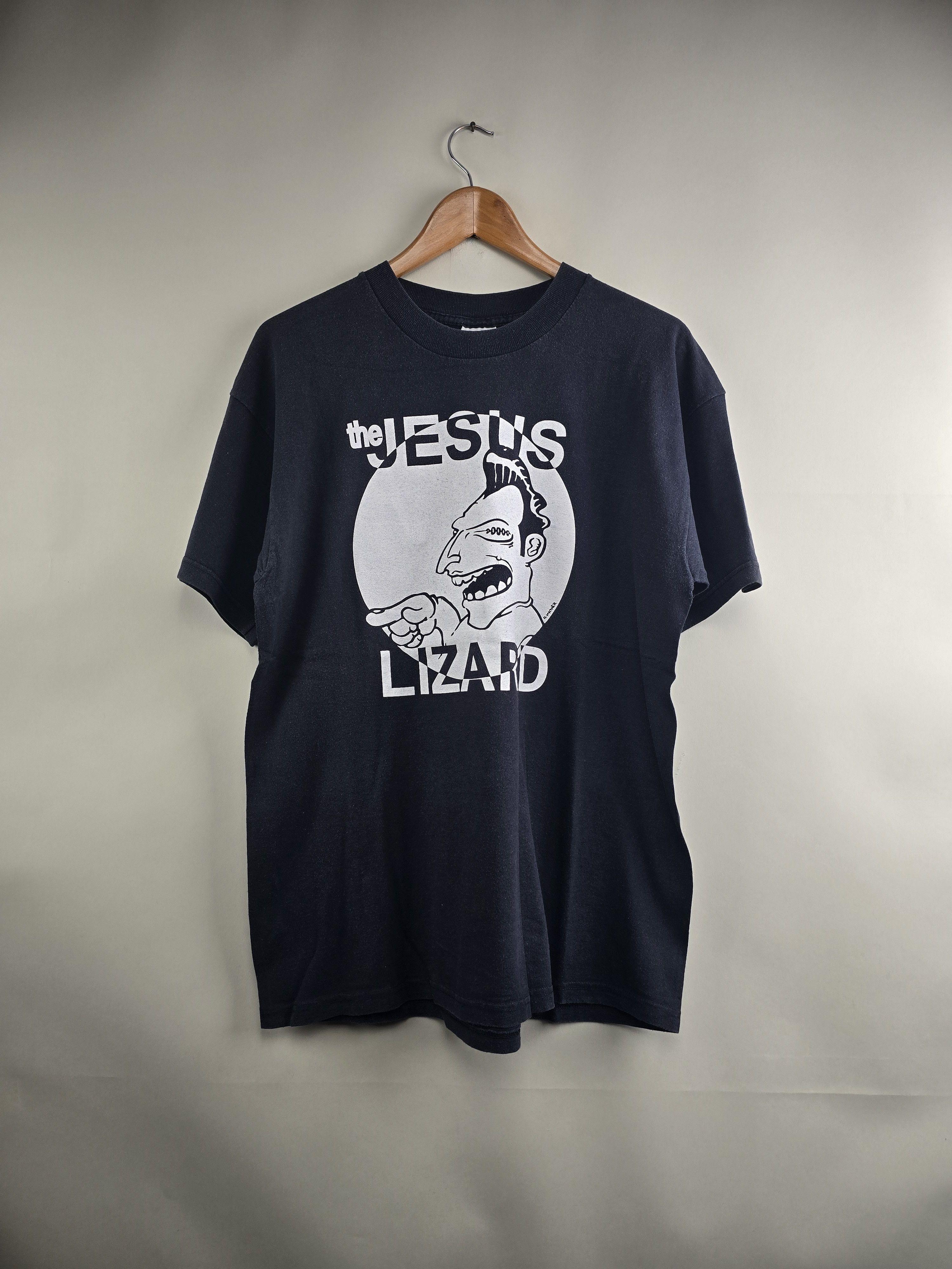 Band Tees × Vintage 90s The Jesus Lizard L 22.5" 28.5" Size US L / EU 52-54 / 3 - 6 Thumbnail