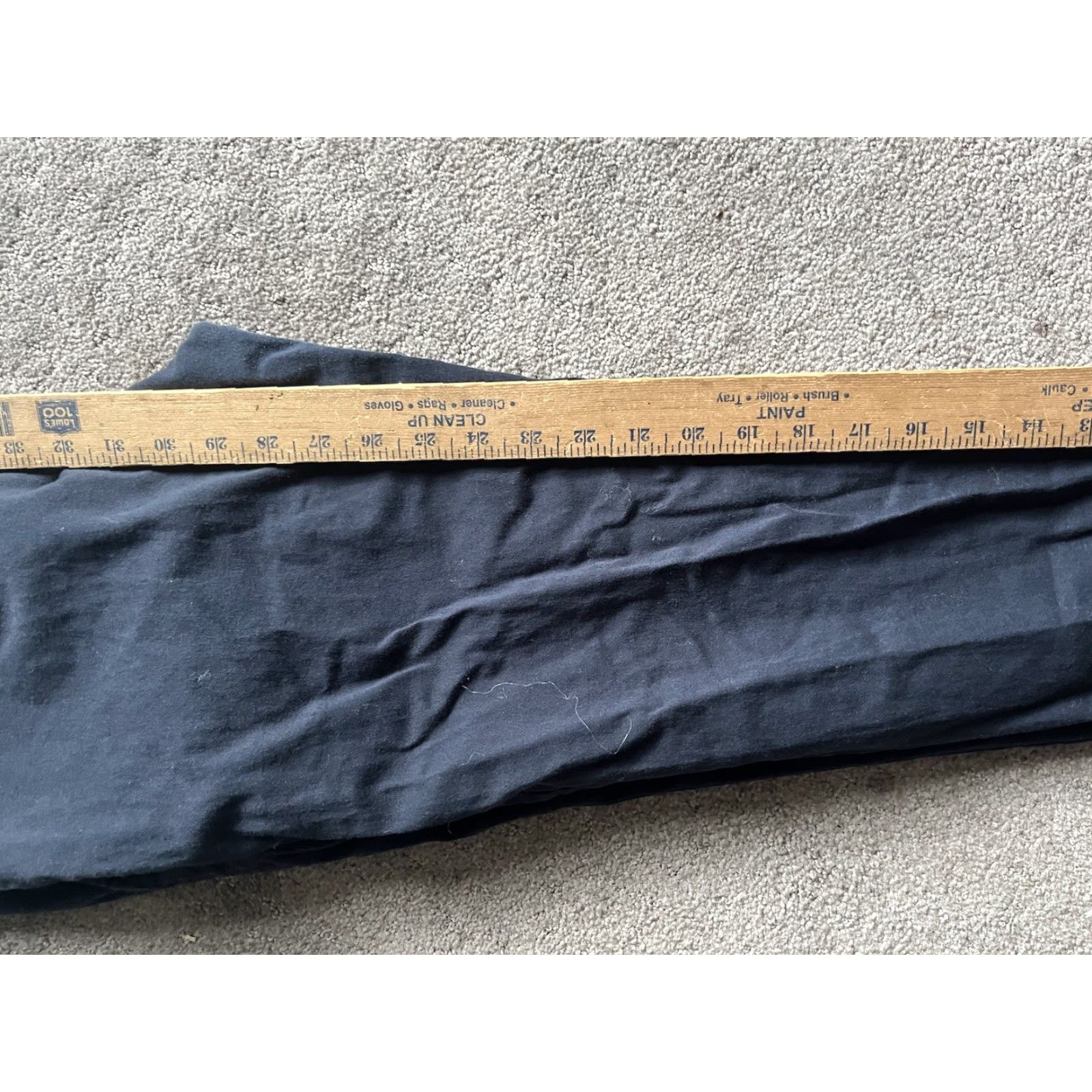 Dickies VINTAGE Dickies Women Pants Size 9 Juniors Skinny Navy Blue Cotton Spandex Casual Women Size 30" / US 8 / IT 44 - 6 Thumbnail