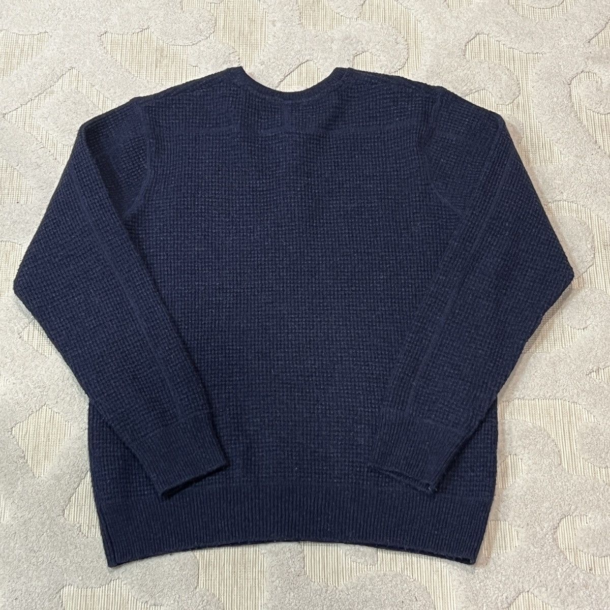 Schott Schott NYC - Waffle Henley Sweater Size US M / EU 48-50 / 2 - 4 Thumbnail