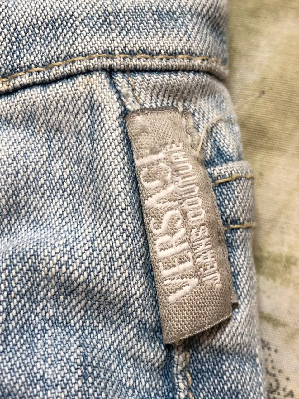 Versace Jeans Couture Luxury Versace Jeans Couture Straight Denim Jeans Size 26 Size 26" / US 2 / IT 38 - 12 Thumbnail