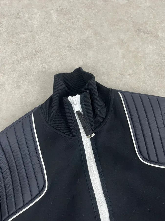 Diesel Diesel Black Hybrid Tactical Bomber Jacket Size US M / EU 48-50 / 2 - 5 Thumbnail
