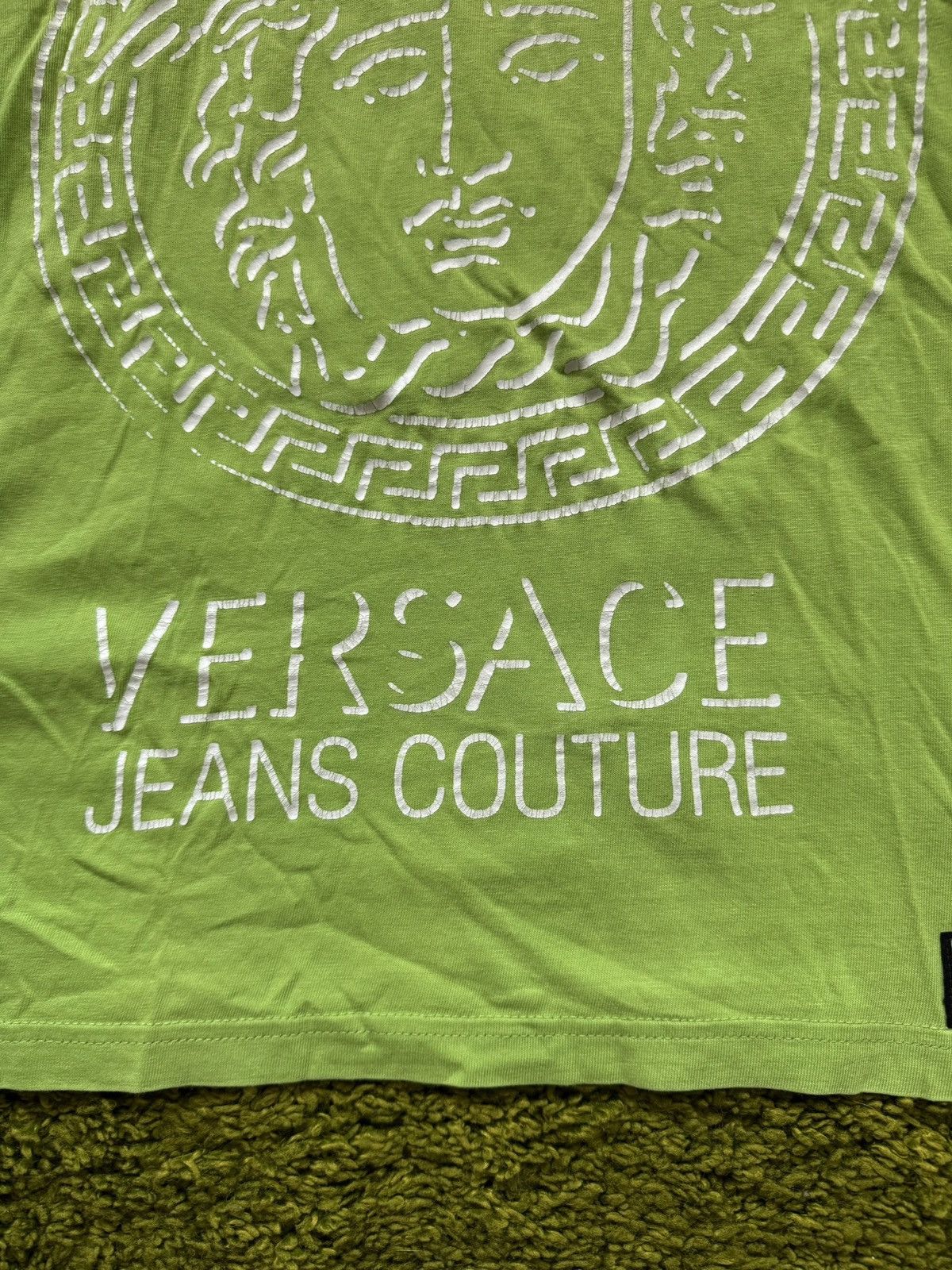 Versace × Versace Jeans Couture × Vintage Versace Jeans Couture 2000s vintage Medusa logo t-shirt Size XS / US 0-2 / IT 36-38 - 3 Thumbnail