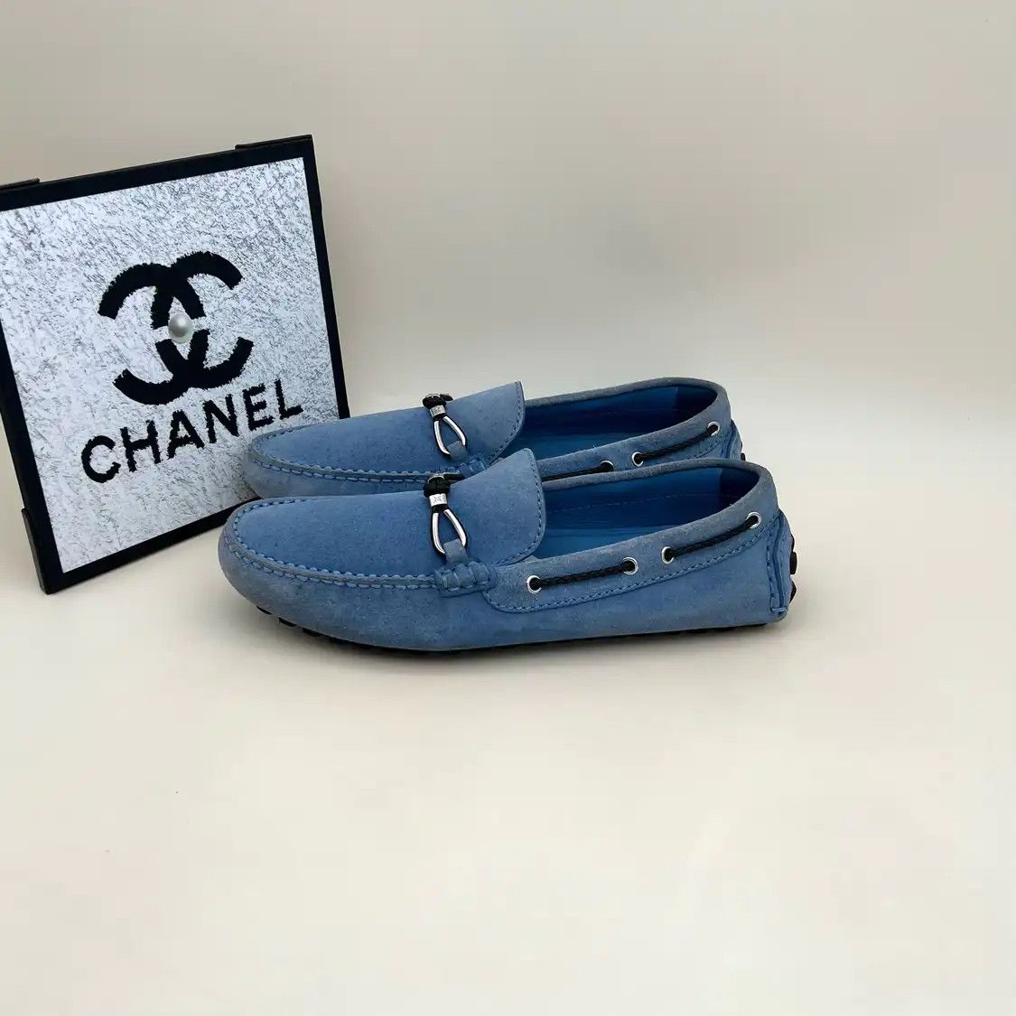 blue louis vuitton dress shoes LOUIS VUITTON suede Men's 40.5 Lowtop Sneakers Lv trainer sneaker