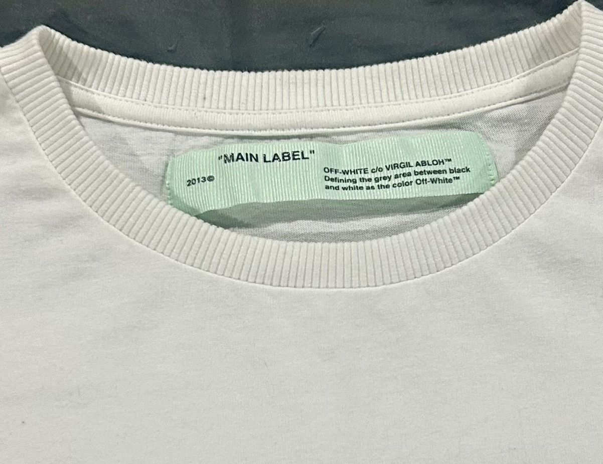 Off-White Off-White - "Bangkok" Tape Arrows T-Shirt Oversized Size S Size US S / EU 44-46 / 1 - 4 Thumbnail